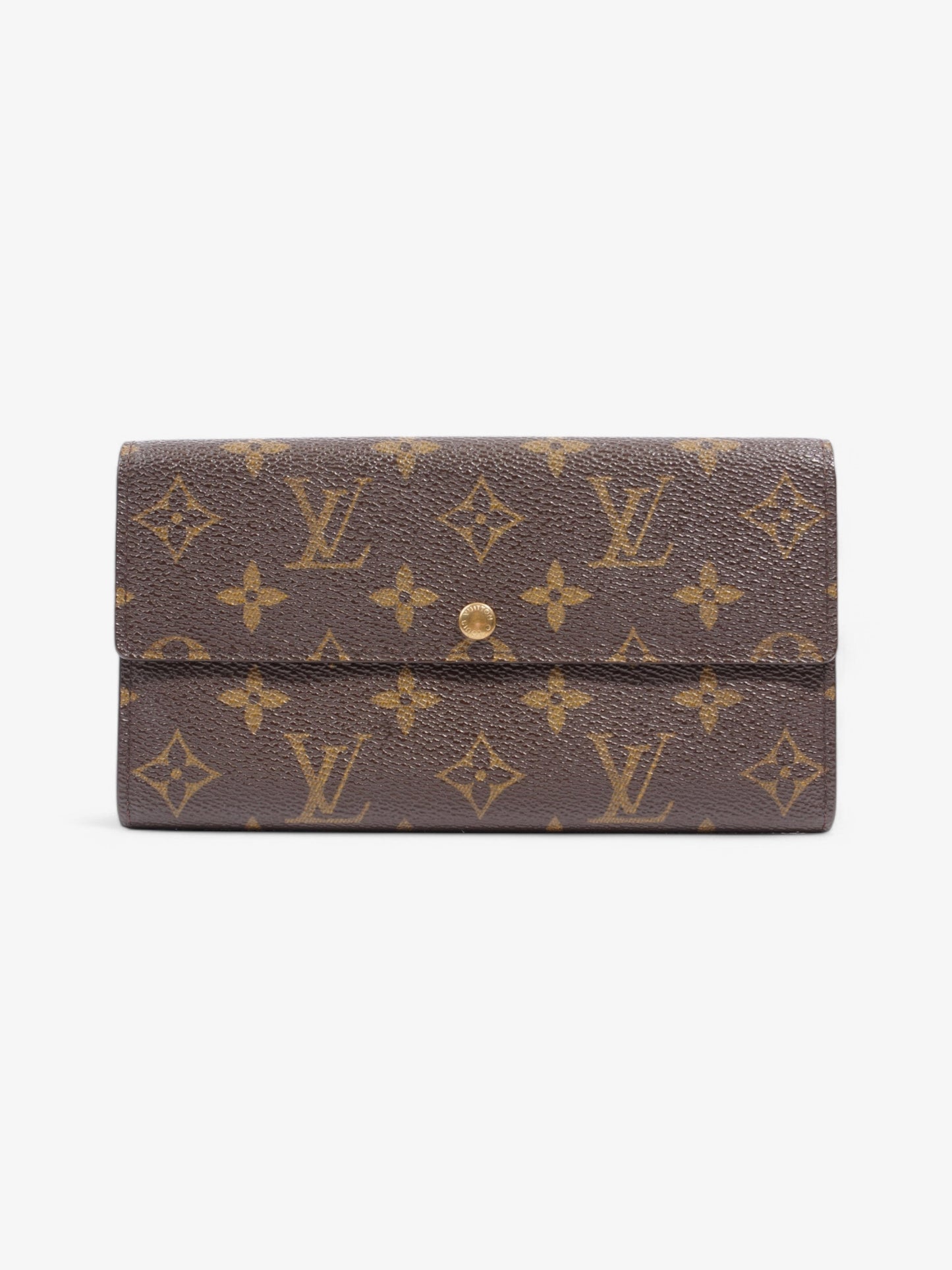 Louis Vuitton Pochette Porte Monecredit Coated Monogram Canvas Coated Canvas Apparel