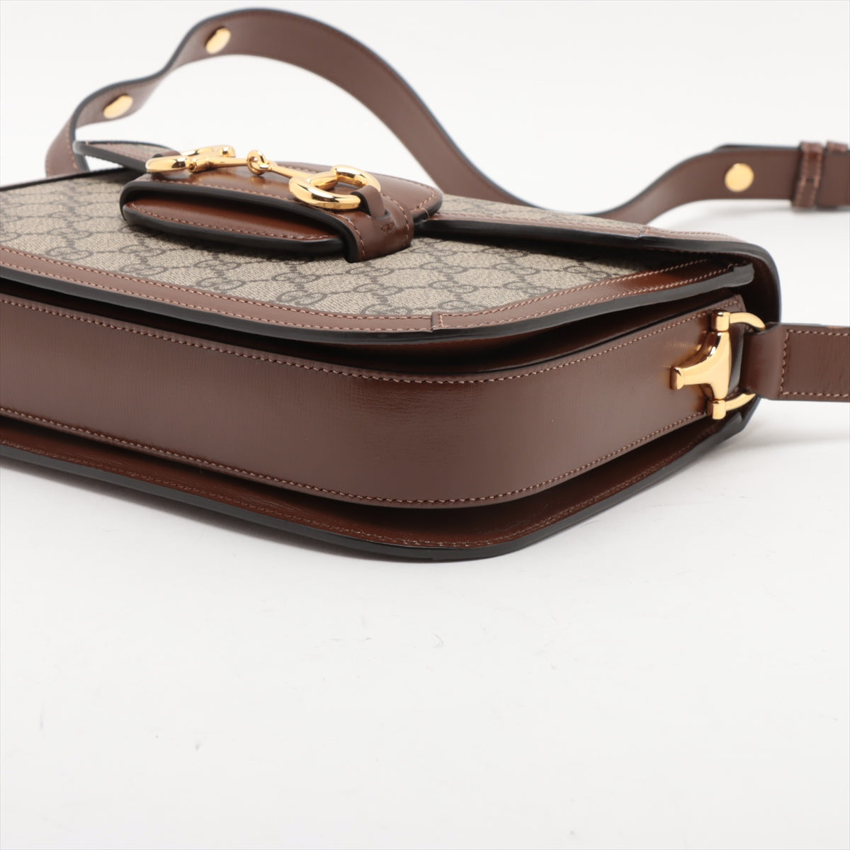 Brown Gucci Horsebit 1955 Medium Shoulder Bag (Rented Out)
