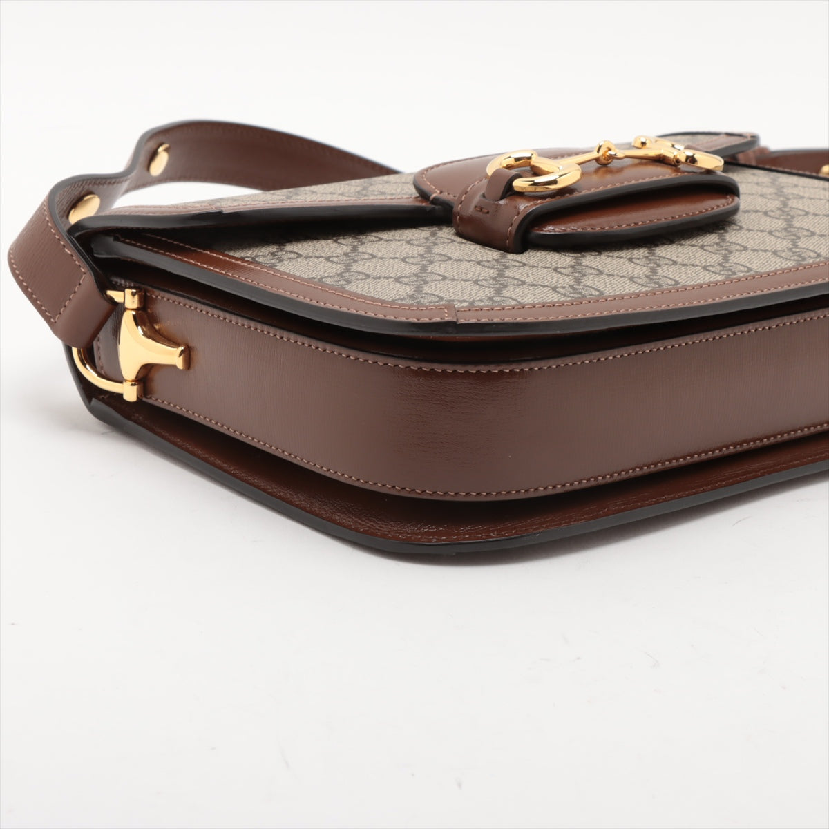 Brown Gucci Horsebit 1955 Medium Shoulder Bag (Rented Out)