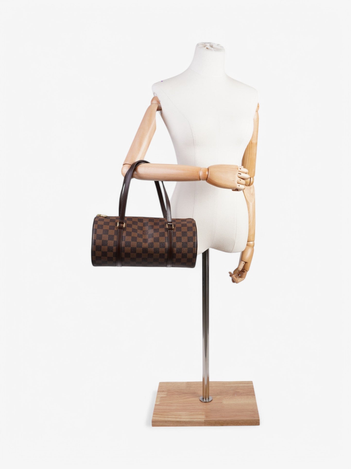 Louis Vuitton Papillon Ebene Coated 30 Damier Canvas Coated Canvas Apparel Canvas 52