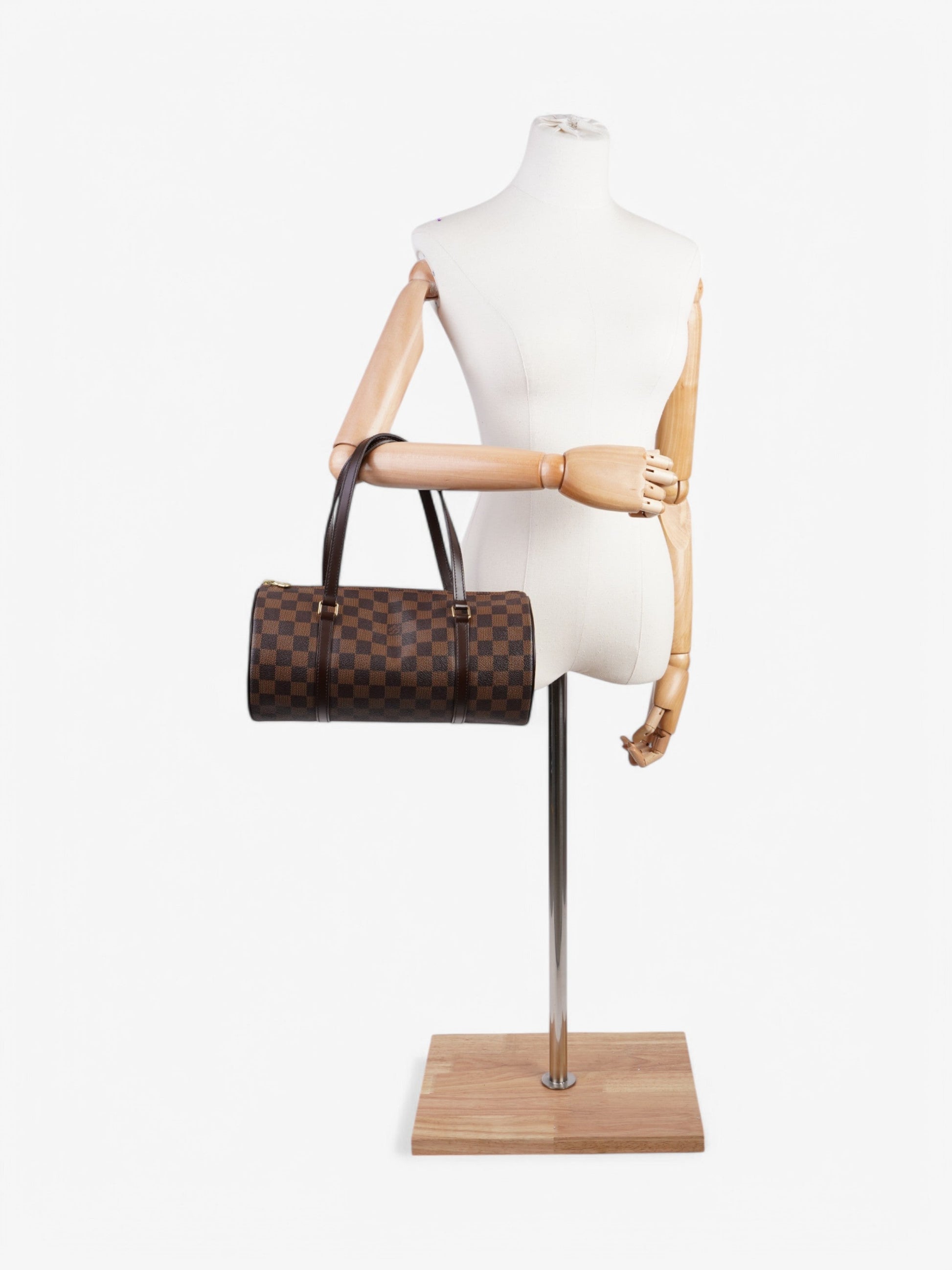 Louis Vuitton Papillon Ebene Coated 30 Damier Canvas Coated Canvas Apparel Canvas 52