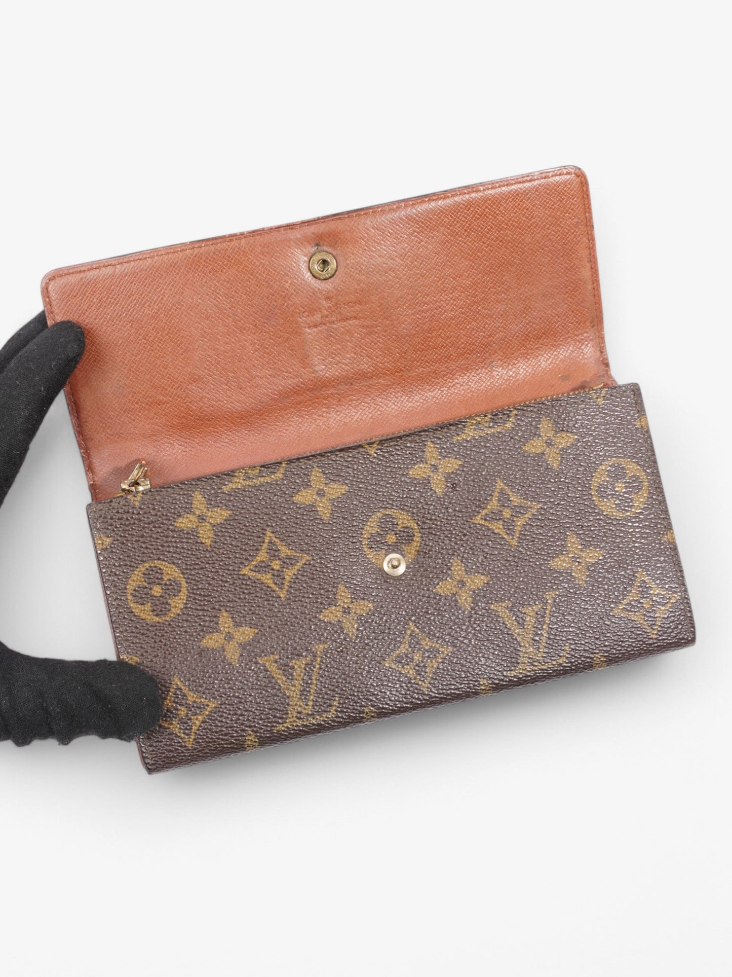 Louis Vuitton Pochette Porte Monecredit Coated Monogram Canvas Coated Canvas Apparel Canvas 4
