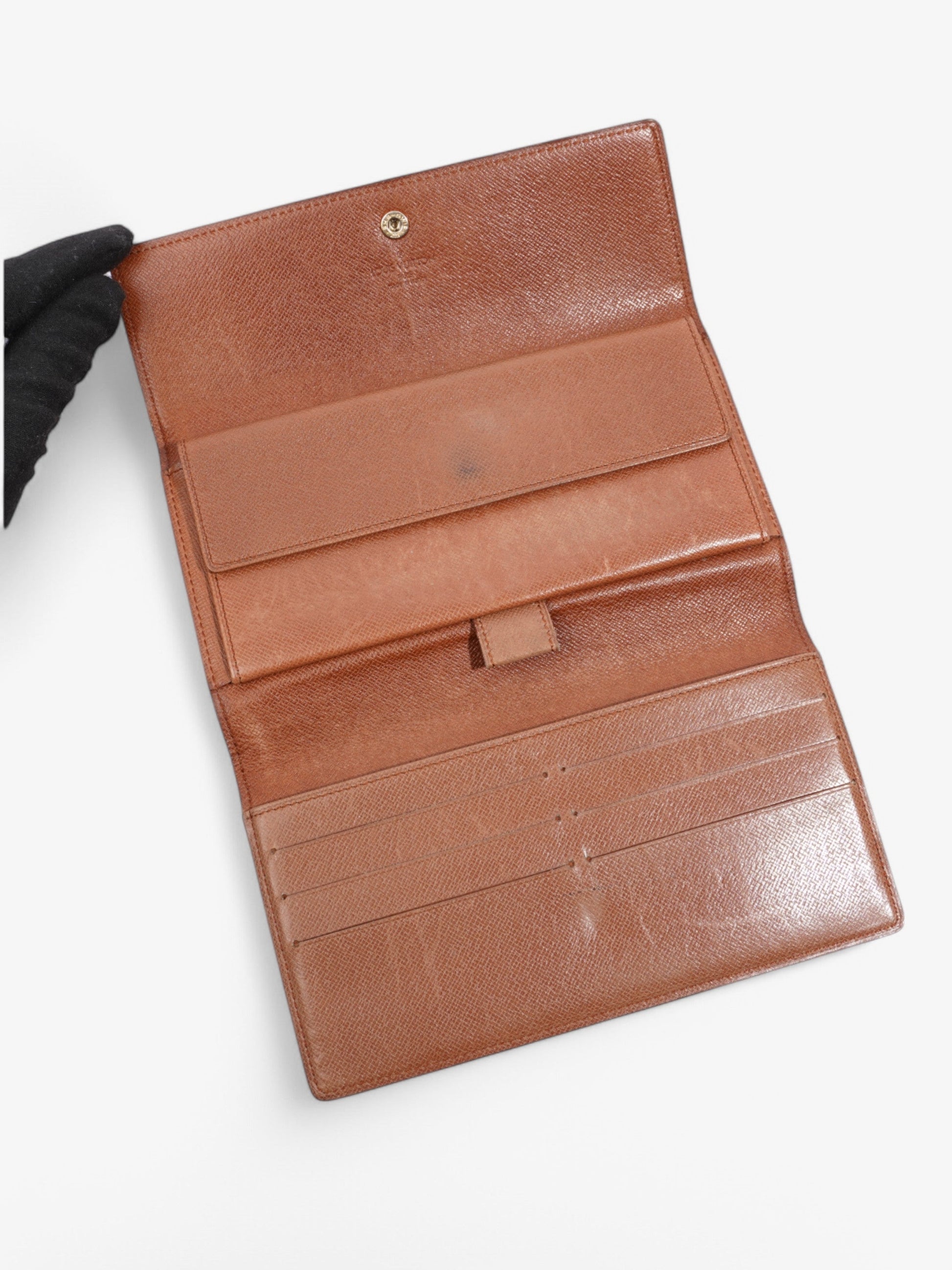 Louis Vuitton Porte Tresor International Coated Monogram Canvas Coated Canvas Apparel