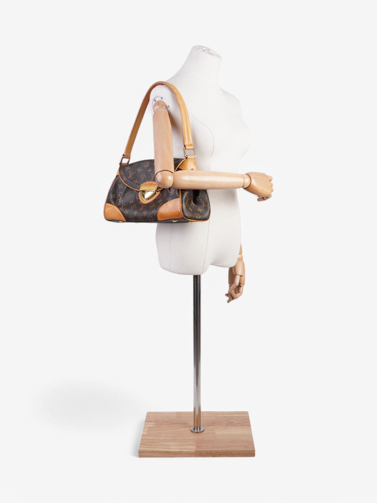 Louis Vuitton Beverly Coated MM Monogram Canvas Coated Canvas Apparel