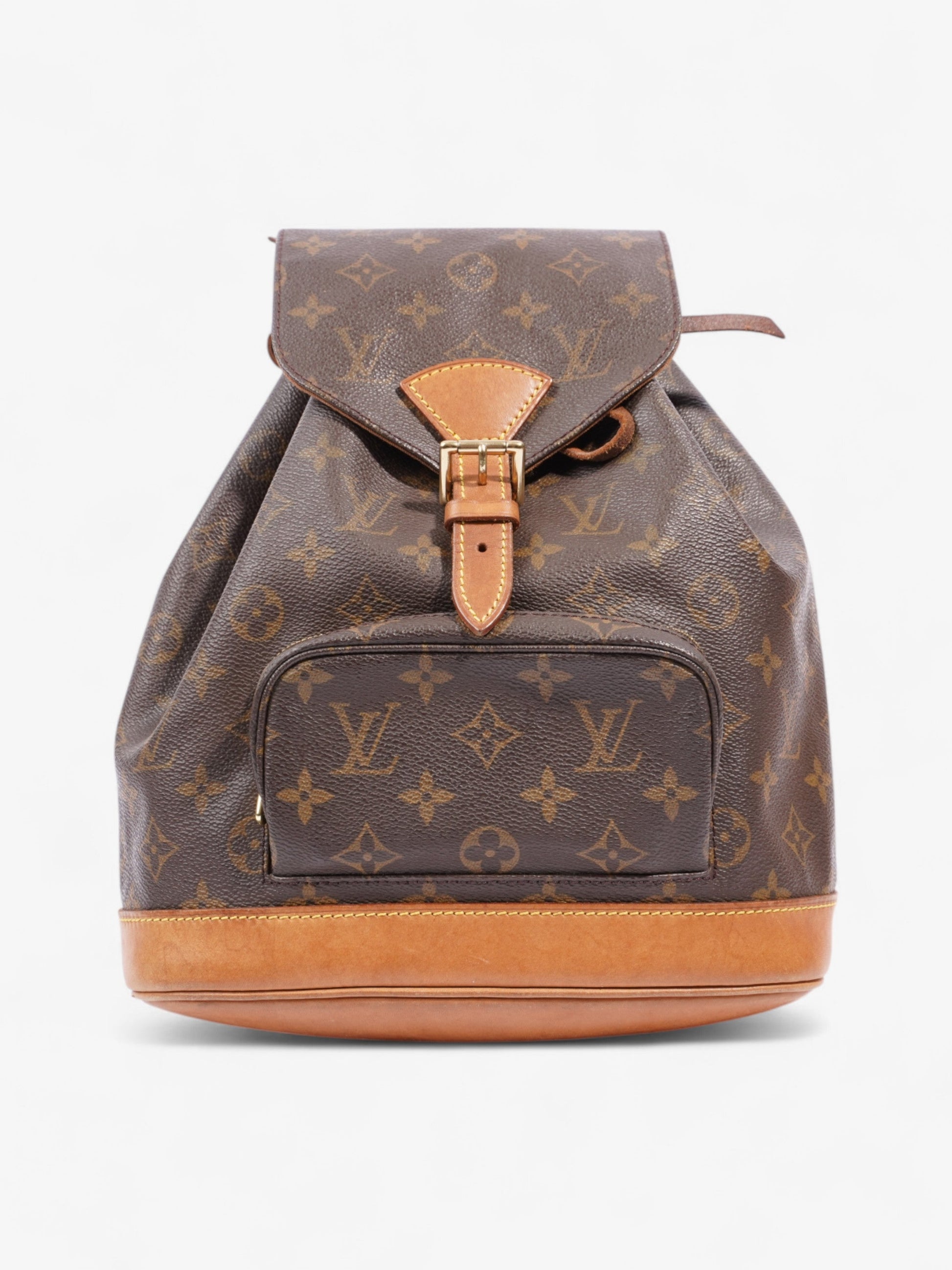 Louis Vuitton Montsouris Coated MM Monogram Canvas Coated Canvas Apparel Mm 10