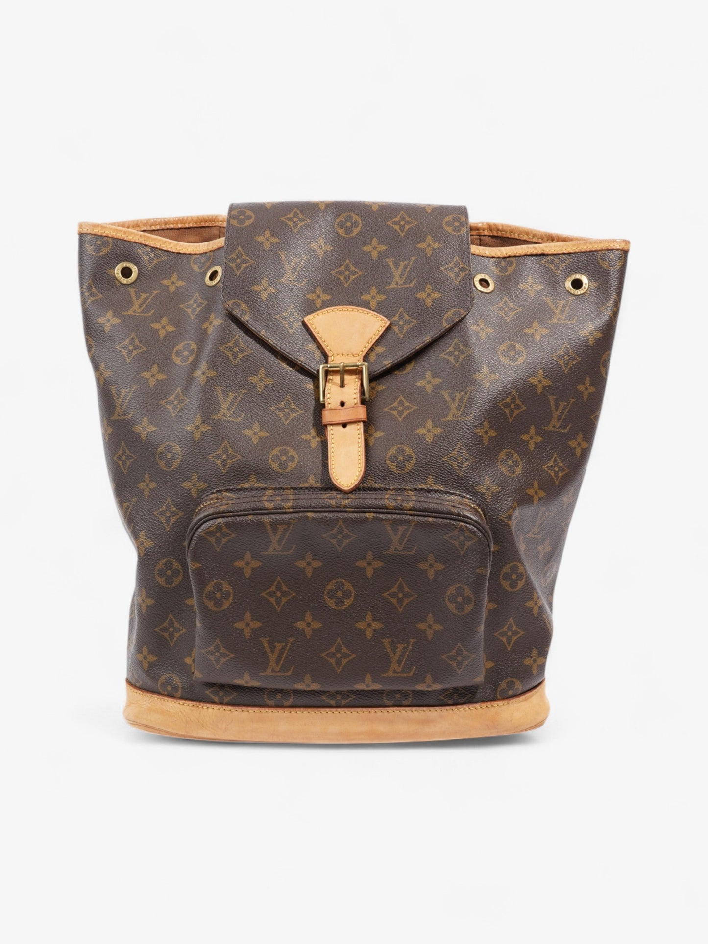 Louis Vuitton Montsouris Coated GM Monogram Canvas Coated Canvas Apparel Gm 4
