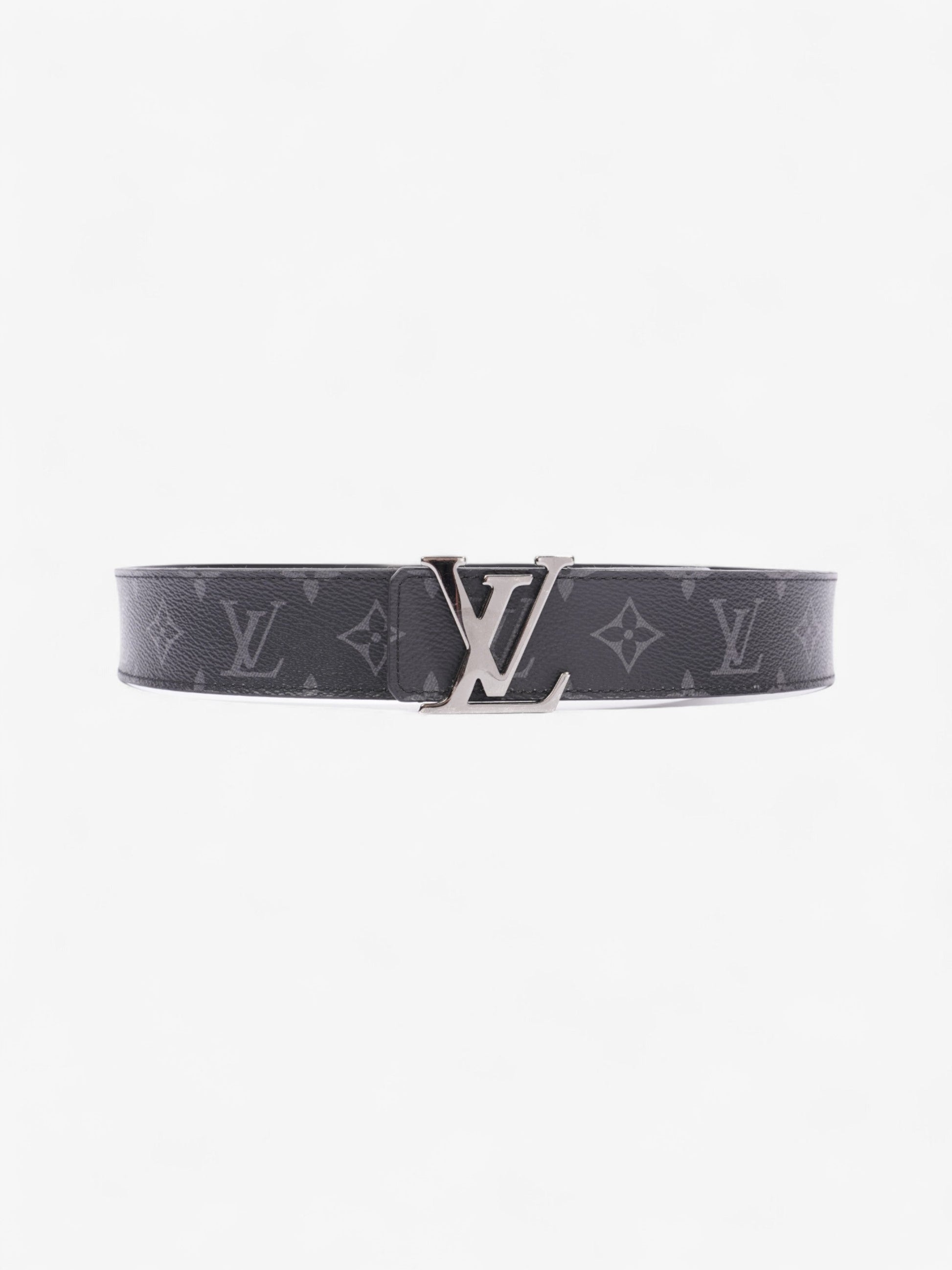 Louis Vuitton San Tulle Initiative Belt Eclipse Coated Monogram Canvas Coated Canvas Apparel 85Cm 34