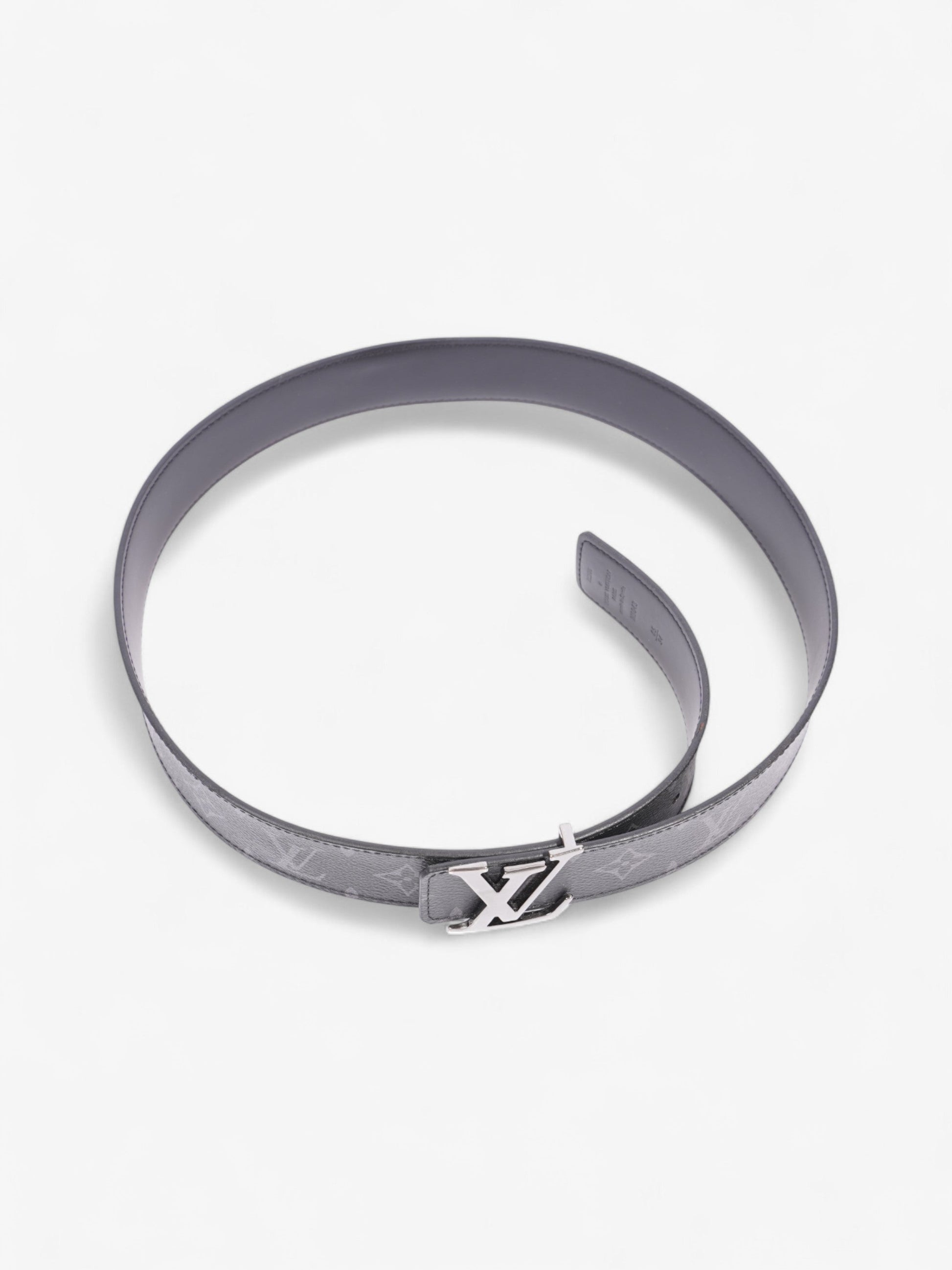 Louis Vuitton San Tulle Initiative Belt Eclipse Coated Monogram Canvas Coated Canvas Apparel 85Cm 34