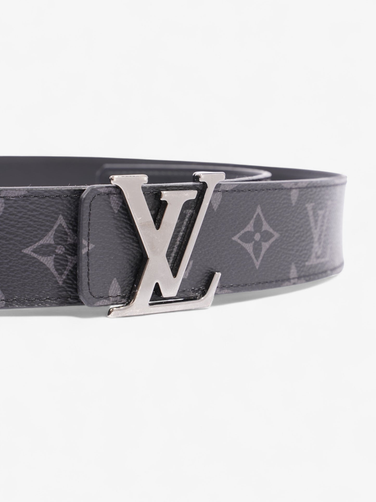 Louis Vuitton San Tulle Initiative Belt Eclipse Coated Monogram Canvas Coated Canvas Apparel 85Cm 34