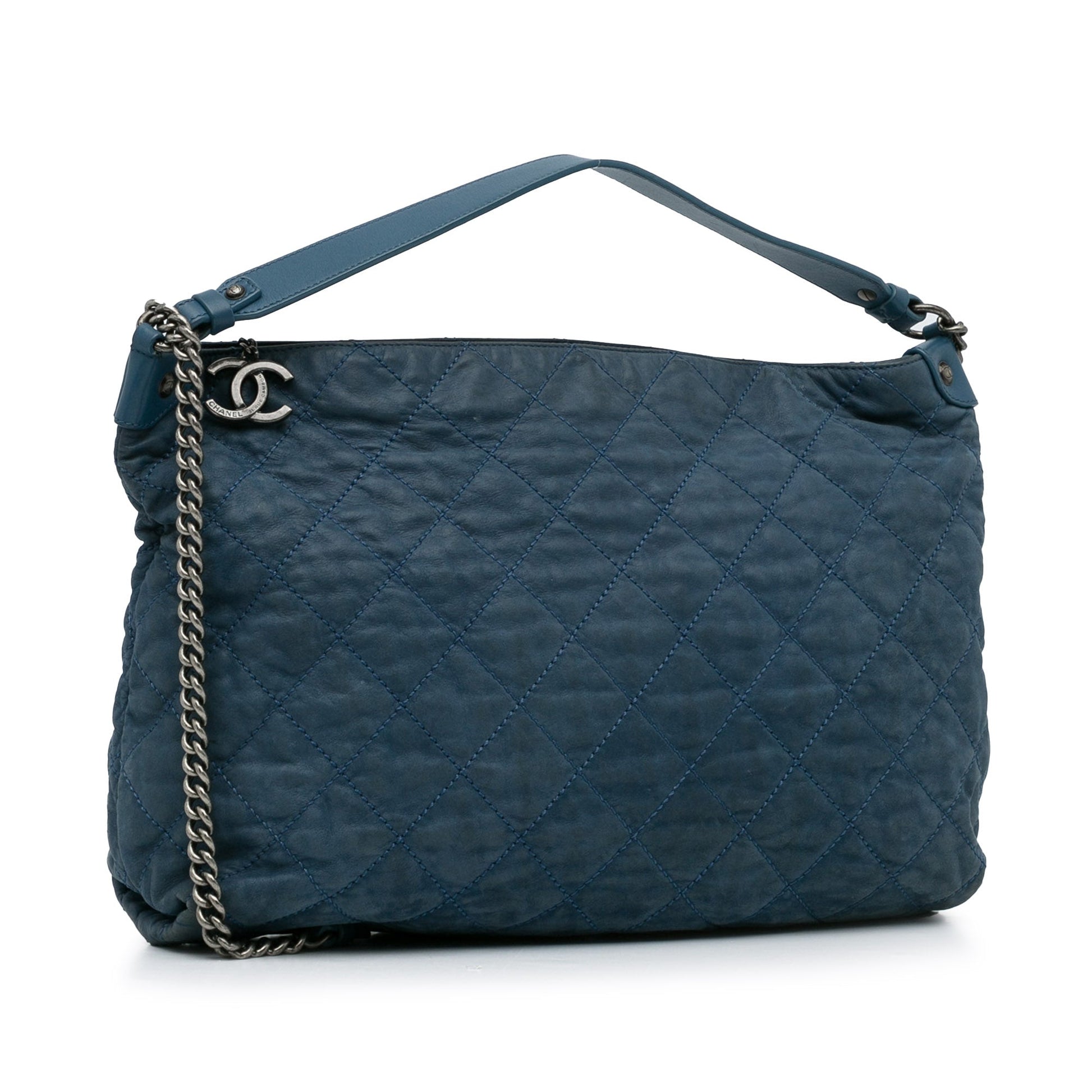 Blue Chanel French Riviera Satchel