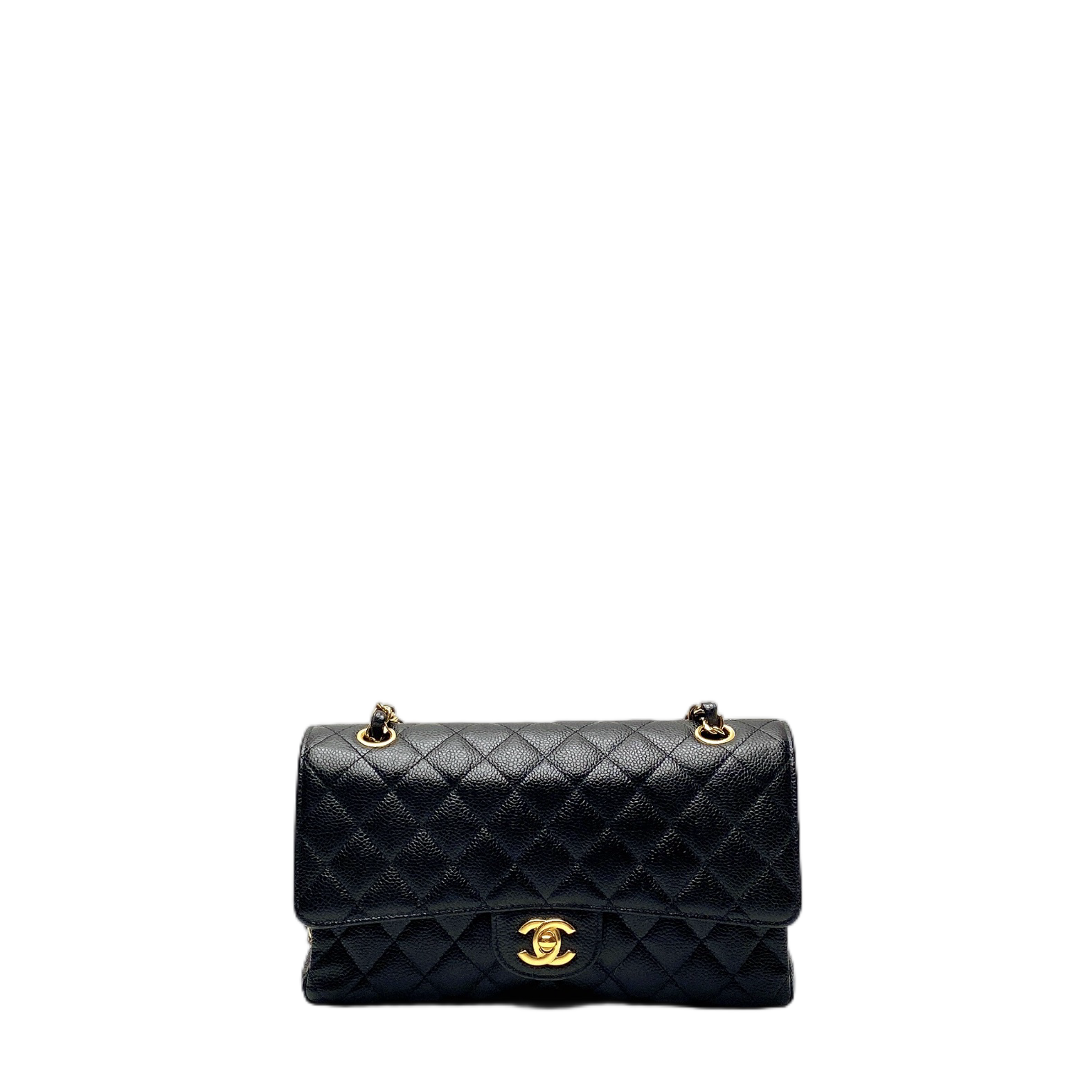 Chanel Cf Medium In Caviar Bag