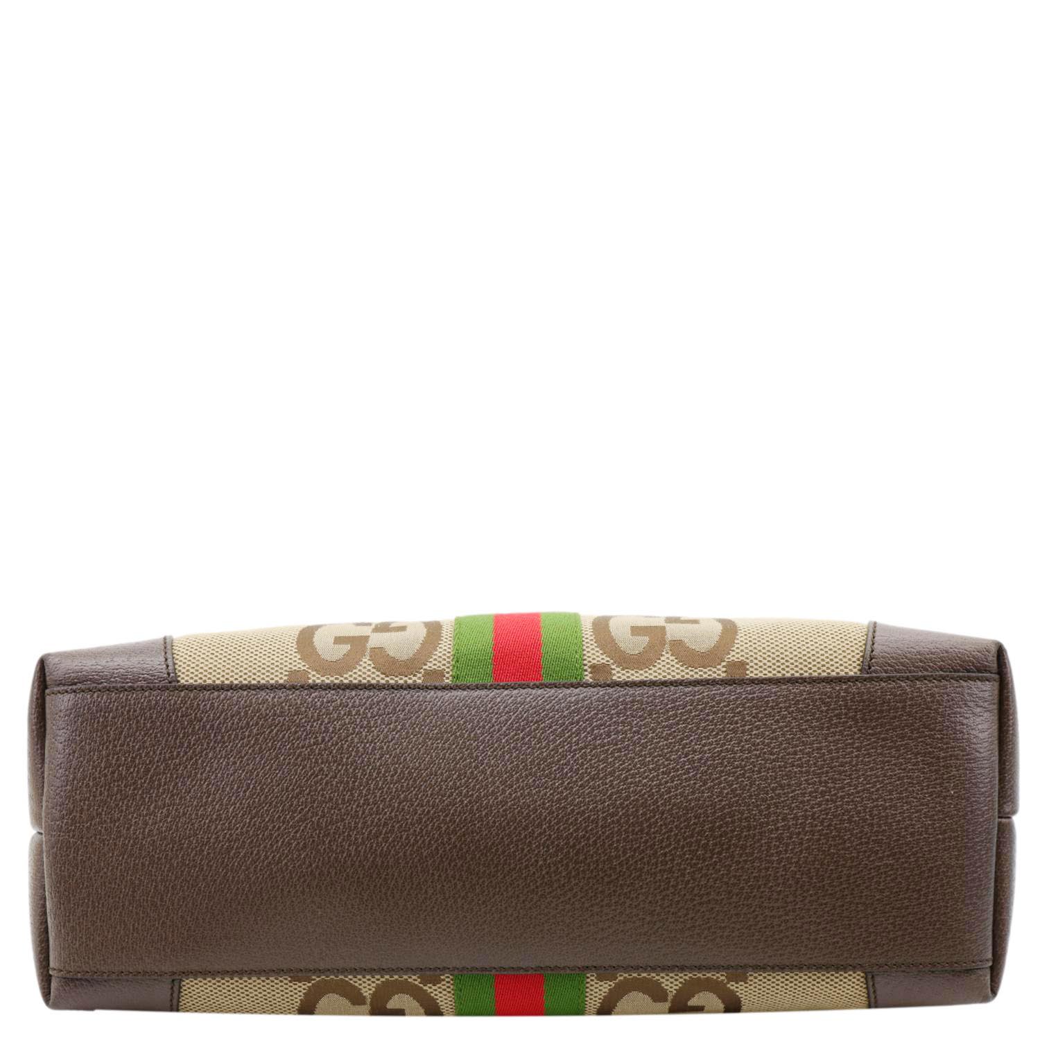 GUCCI Ophidia Medium GG Supreme Canvas Tote Bag Beige 631685