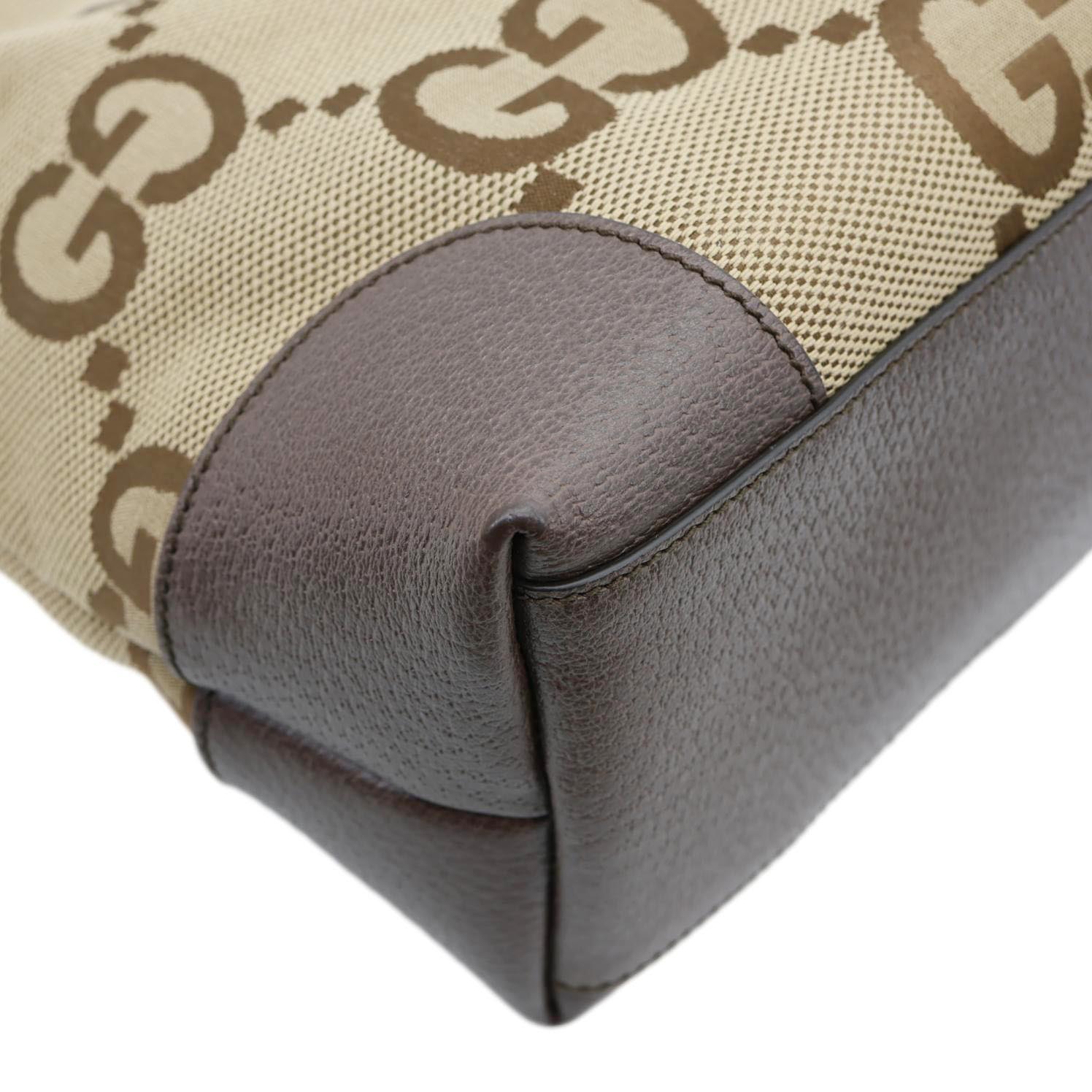 GUCCI Ophidia Medium GG Supreme Canvas Tote Bag Beige 631685