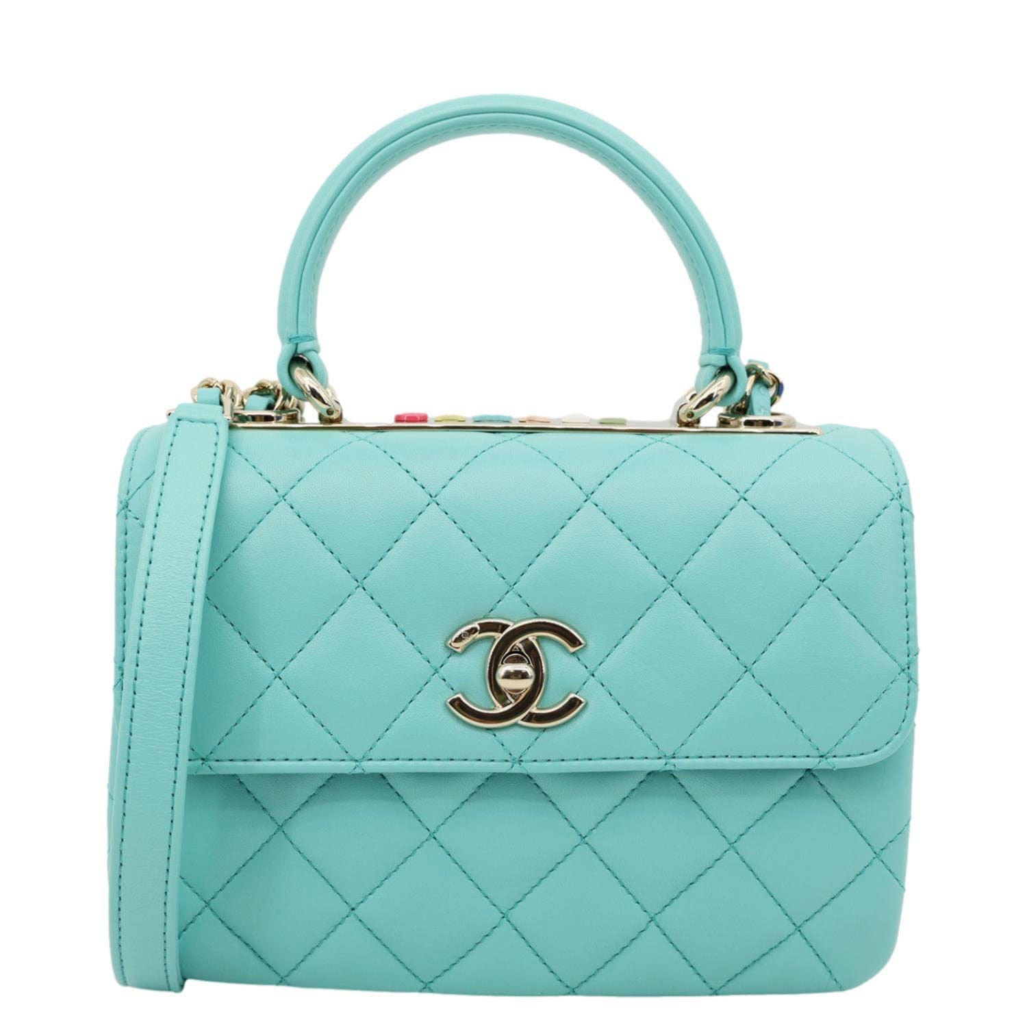 Chanel Trendy CC Flap Quilted Lambskin Top Shoulder Bag