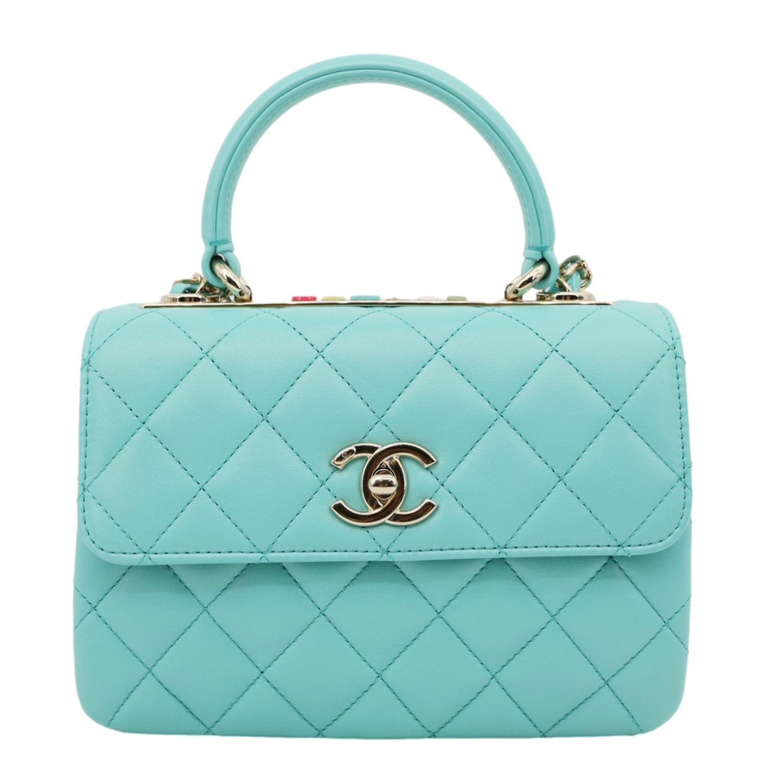 Chanel Trendy CC Flap Quilted Lambskin Top Shoulder Bag