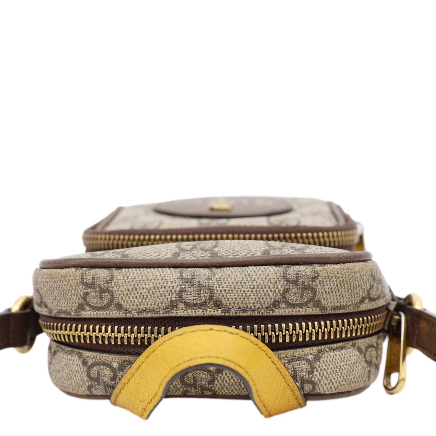 Gucci Neo Mini GG Supreme Canvas Crossbody Bag Beige 658556