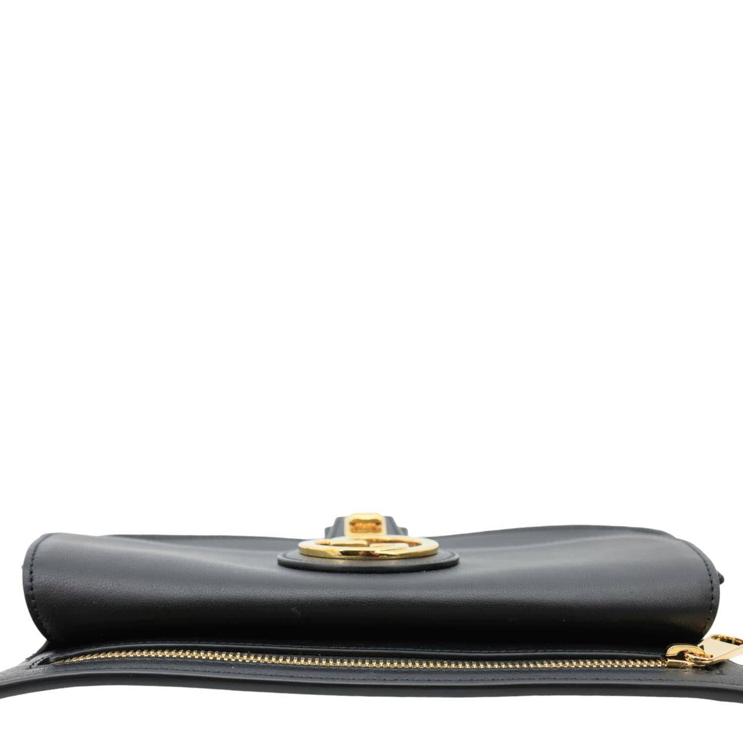GUCCI Blondie Leather Belt Bag Black 718154