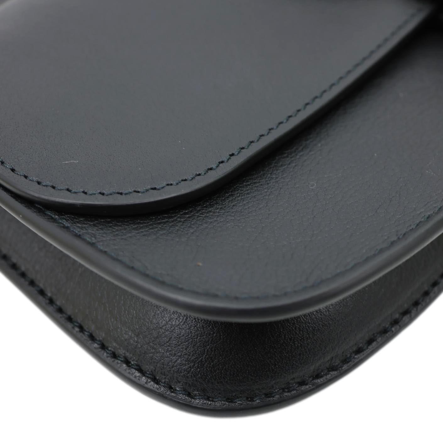 GUCCI Blondie Leather Belt Bag Black 718154