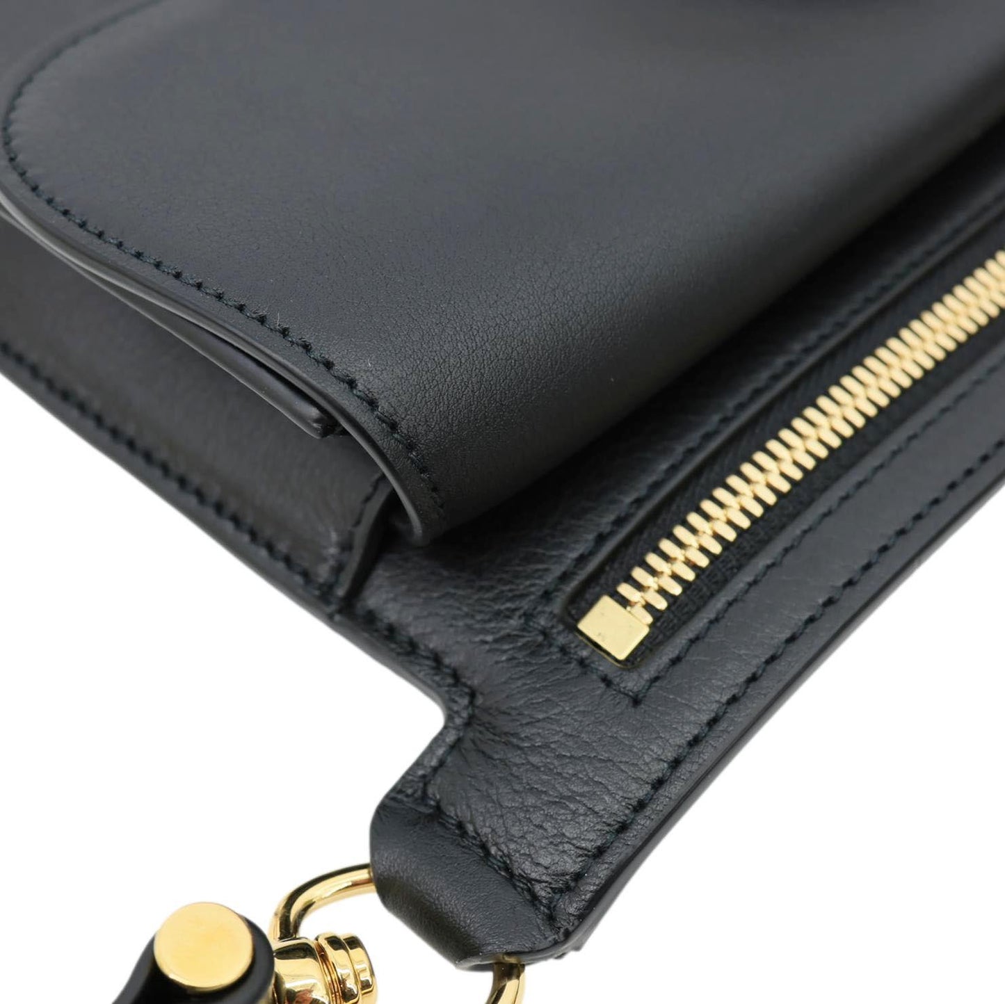 GUCCI Blondie Leather Belt Bag Black 718154