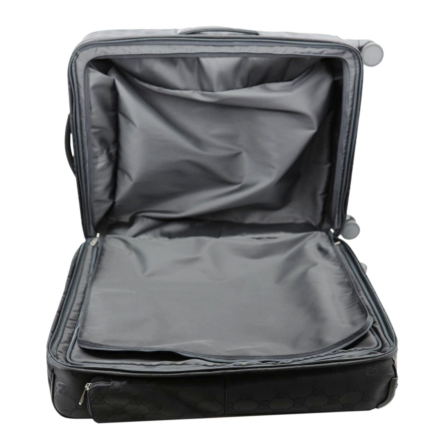 GUCCI Off The Grid Monogram Econyl Nylon Trolley Bag Black 674231