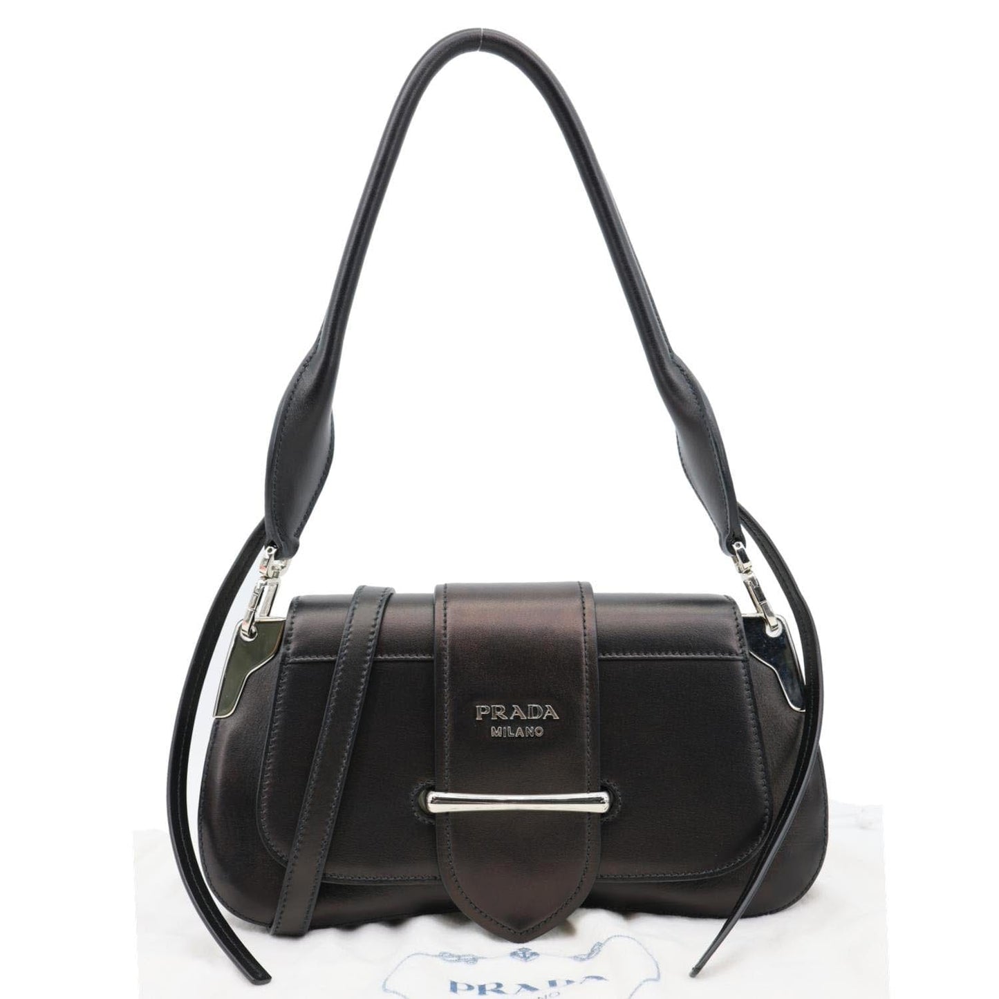 Sidonie Crossbody Bag Leather Black