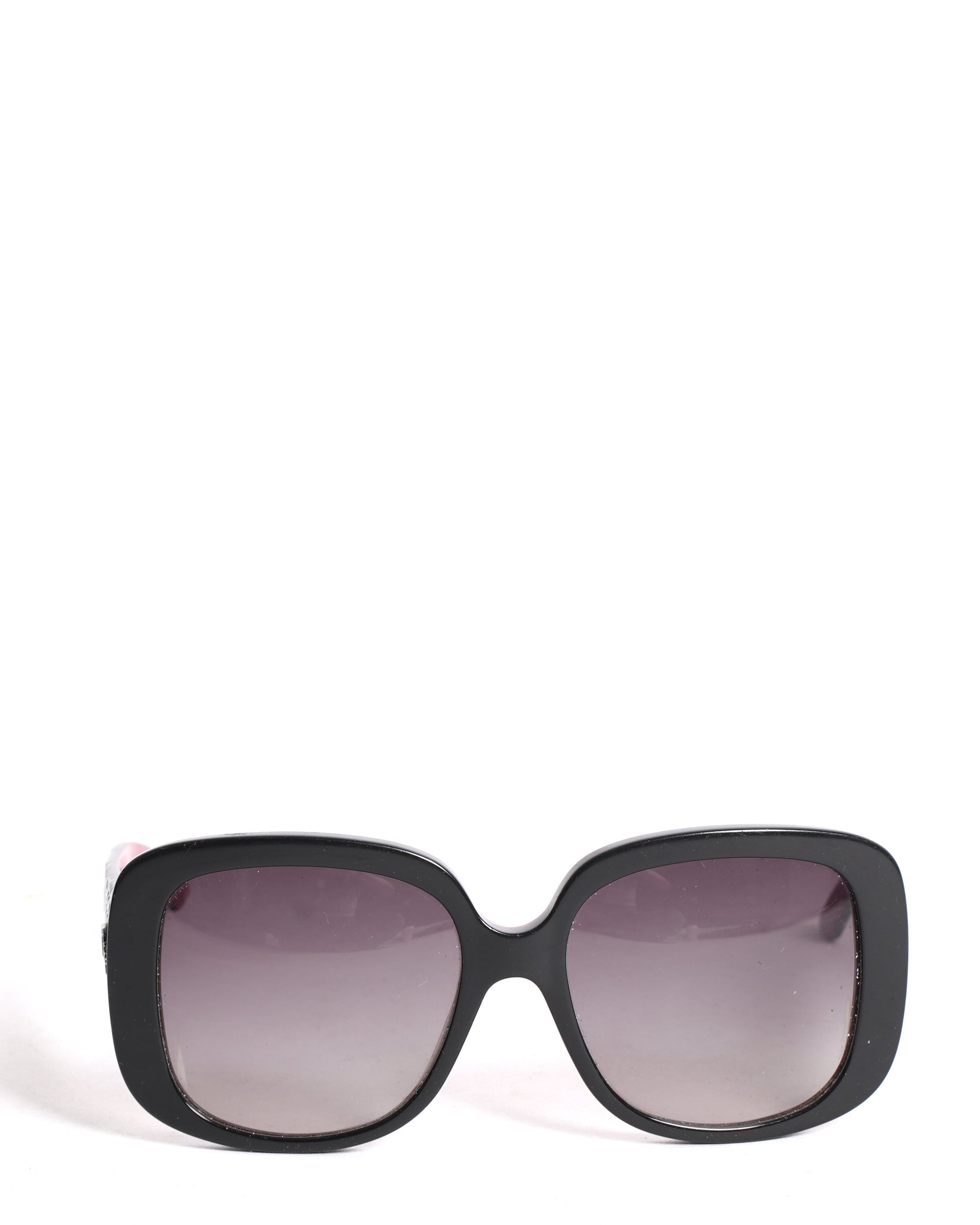 Dior Handbag Christian Women's Square Sunglasses With Frame Black