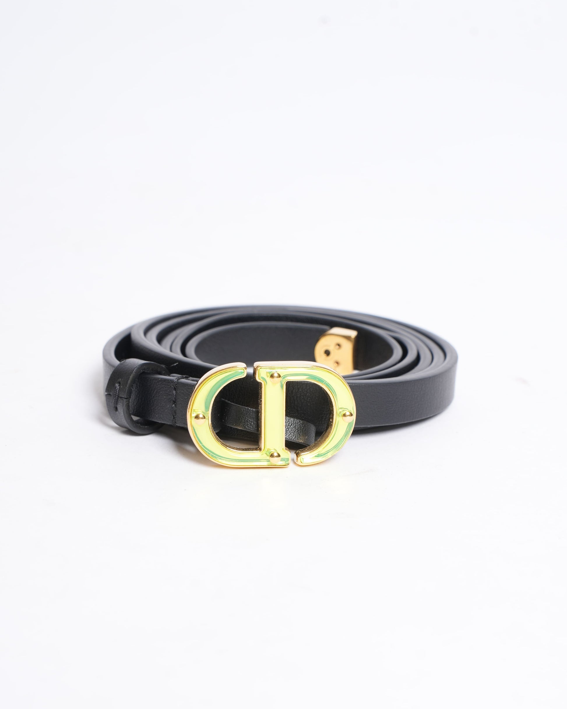 Dior Handbag New Christian Women's Belt In Black