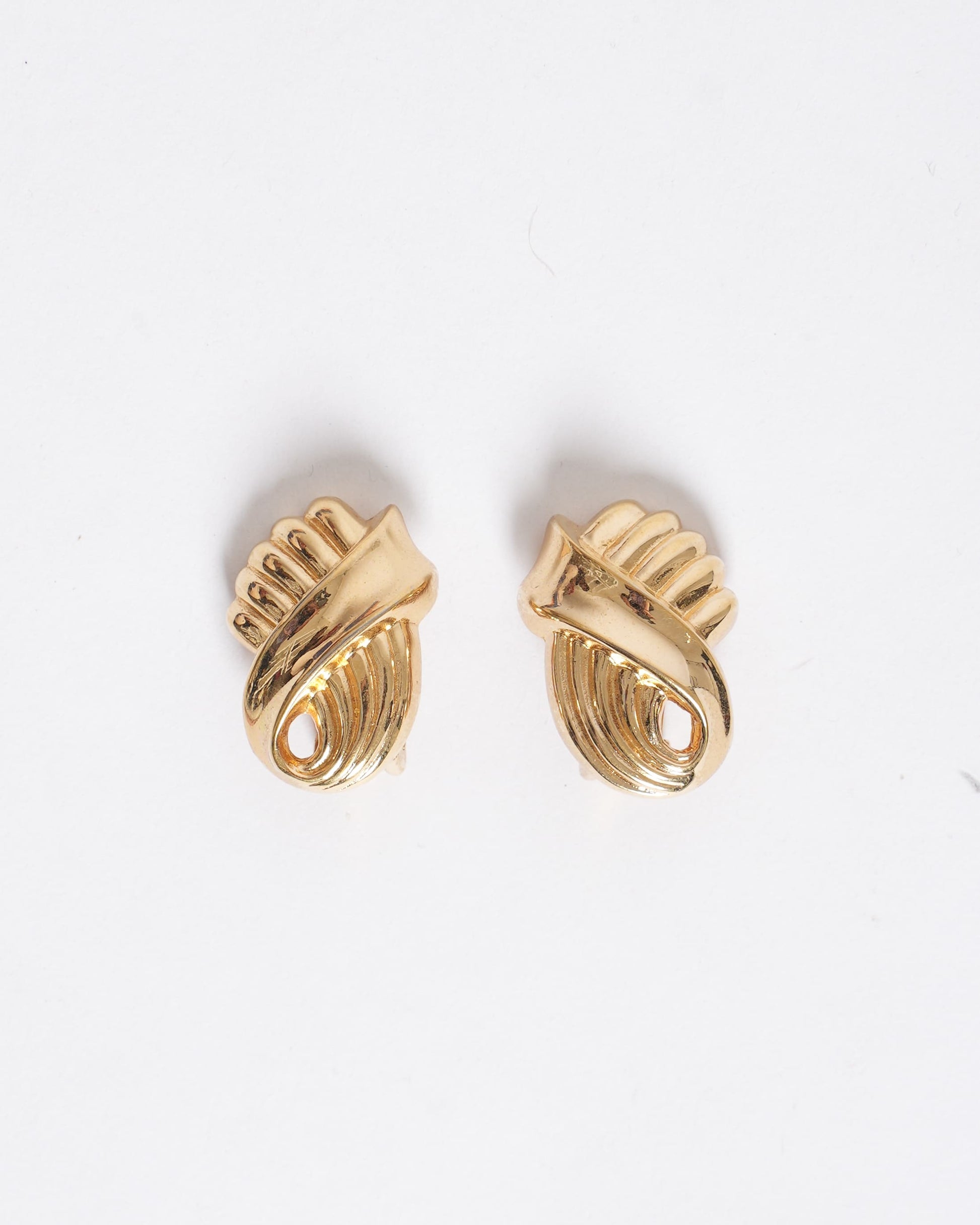 Dior Handbag Christian Plated Earrings 3 Gold Jewelry