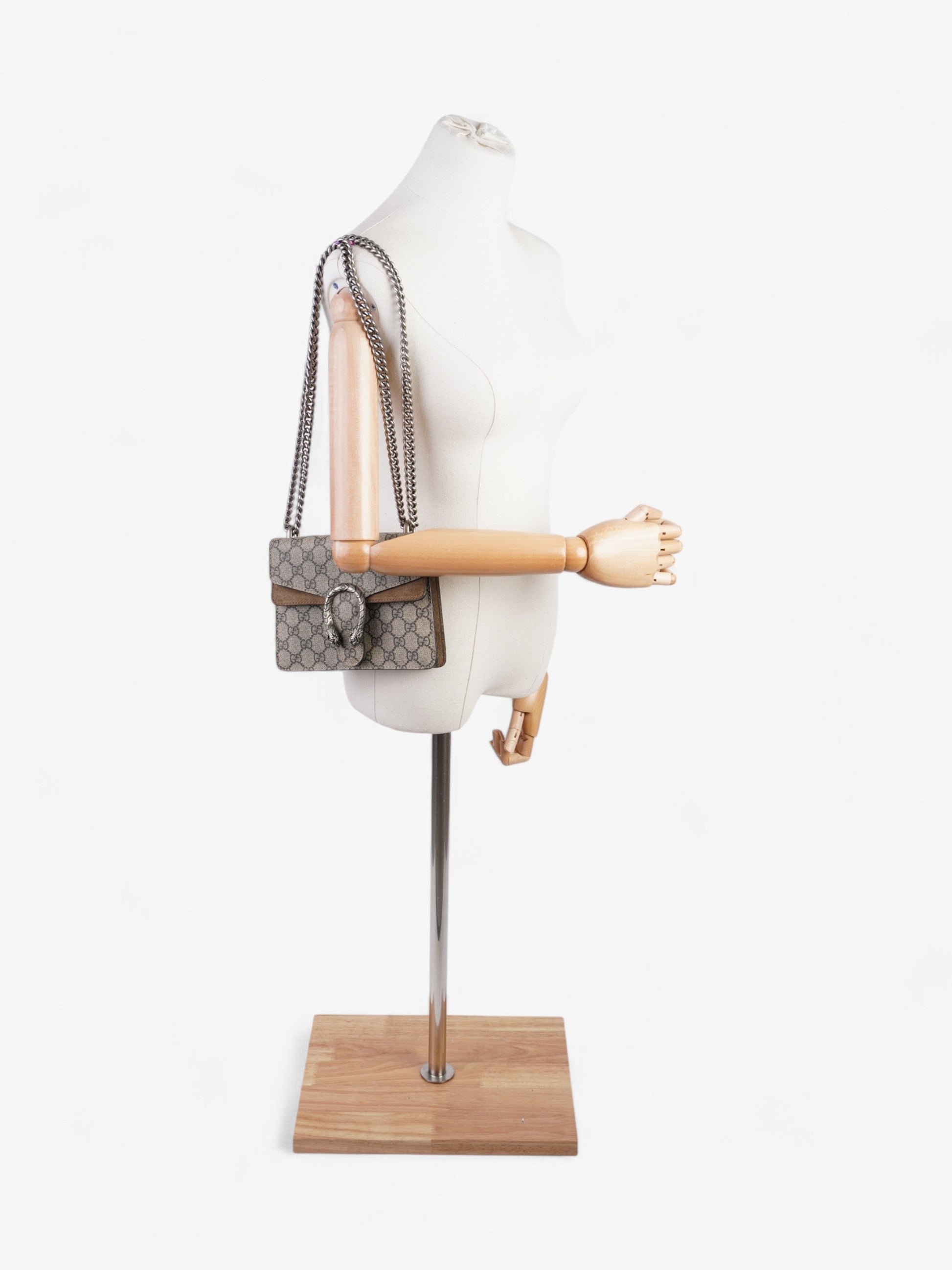 Gucci Dionysus Supreme Coated Shoulder Bag Canvas Mini 4