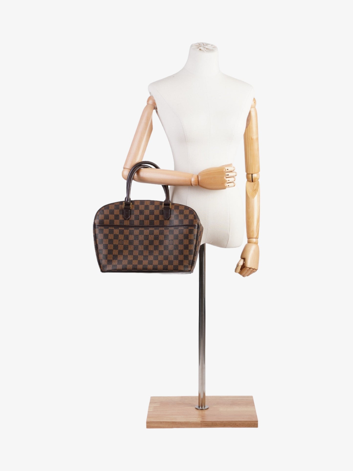 Louis Vuitton Sarria Horizontal Ebene Coated Canvas Damier Apparel Coated Canvas