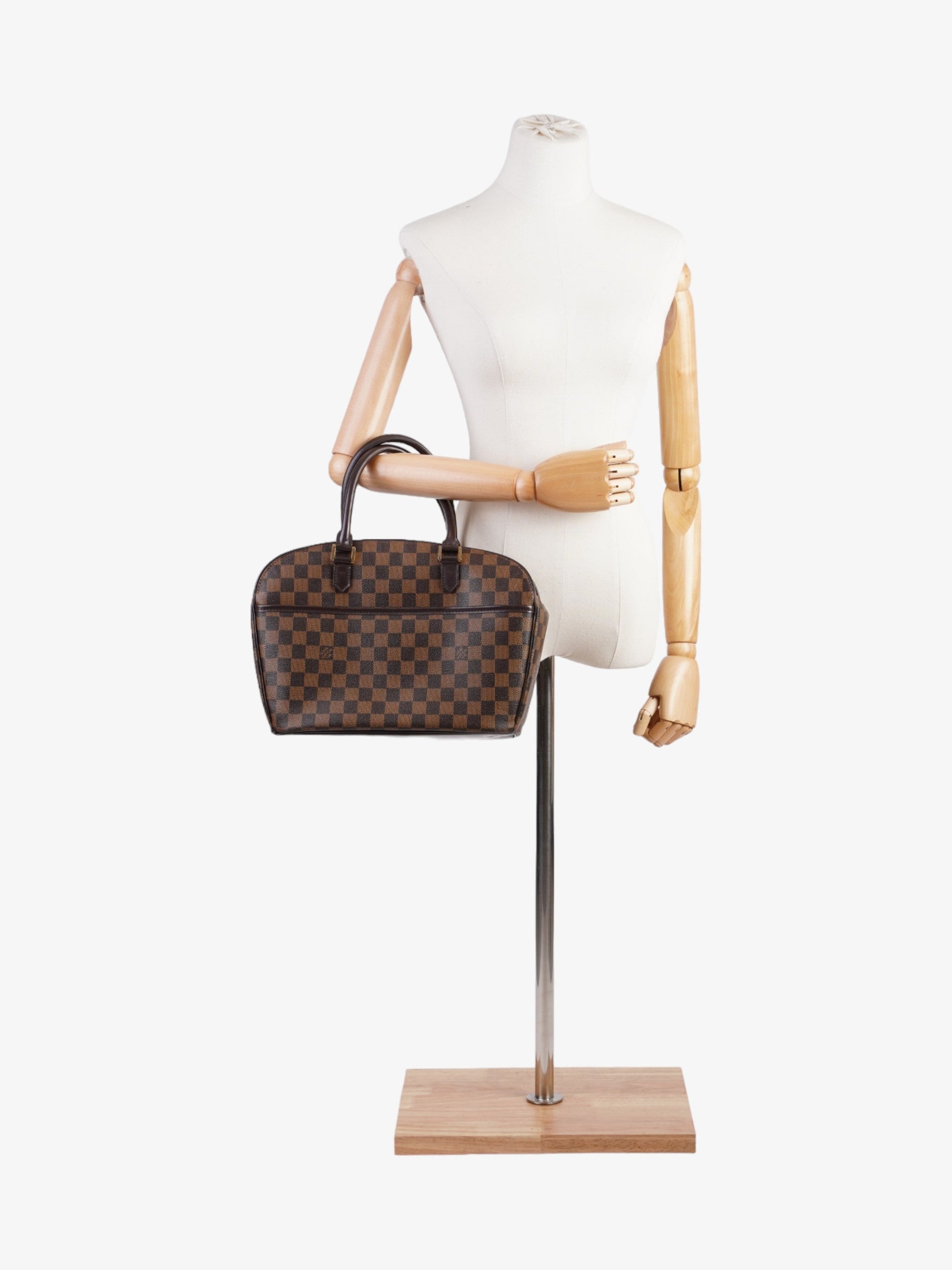 Louis Vuitton Sarria Horizontal Ebene Coated Canvas Damier Apparel Coated Canvas