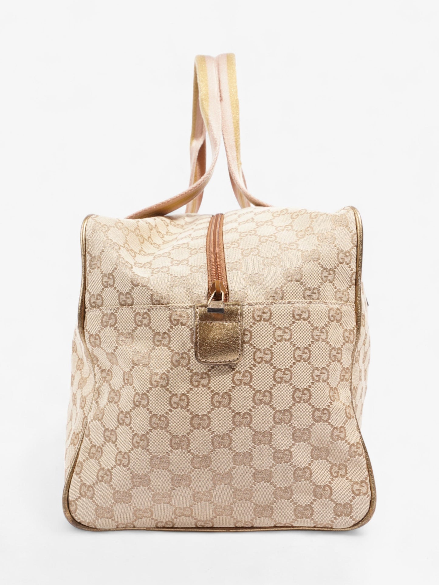 Gucci Interlocking Travel Bag Supreme Canvas Pink