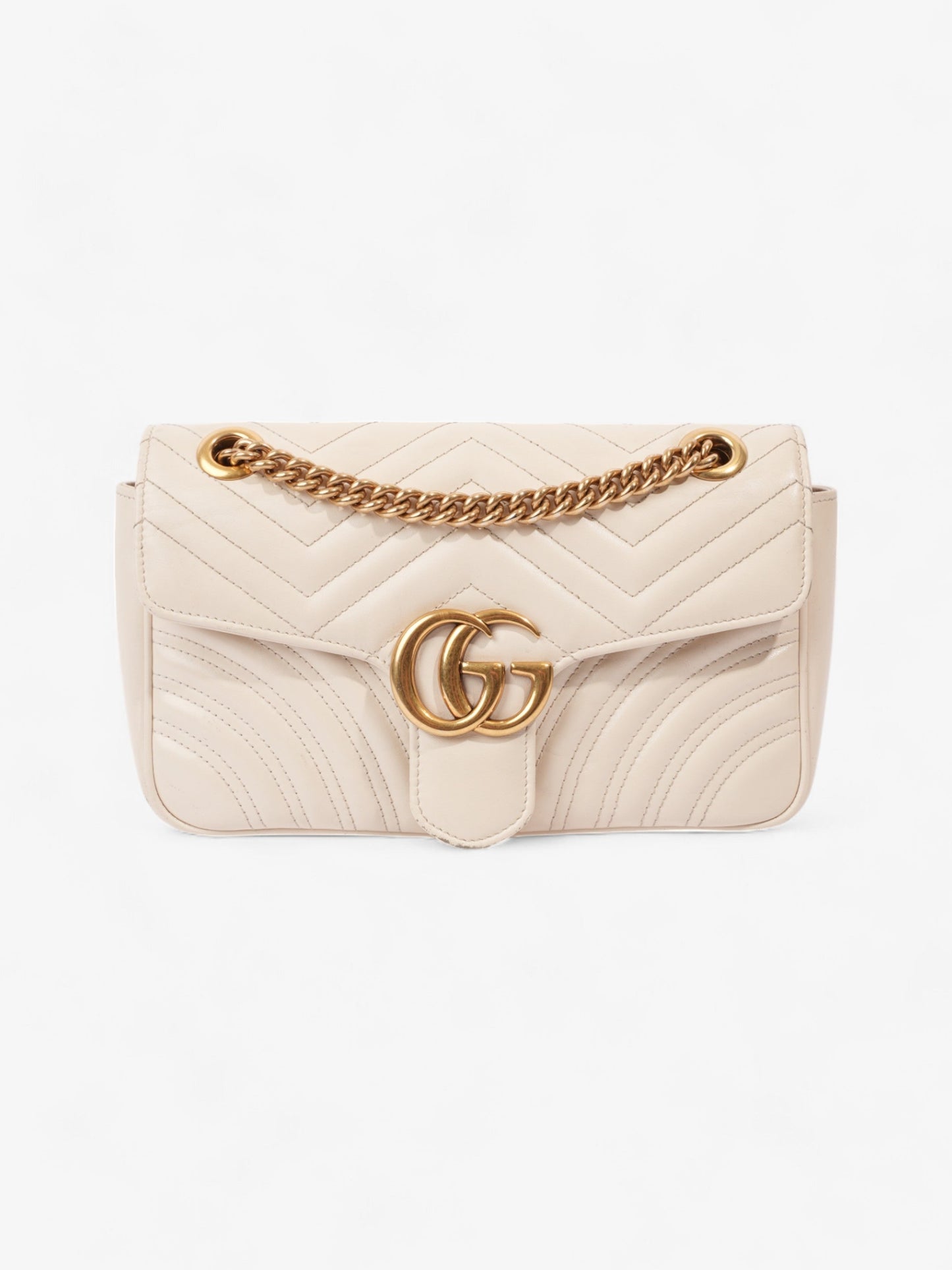 Gucci Marmont Small Shoulder Bag Leather Matelasse 5