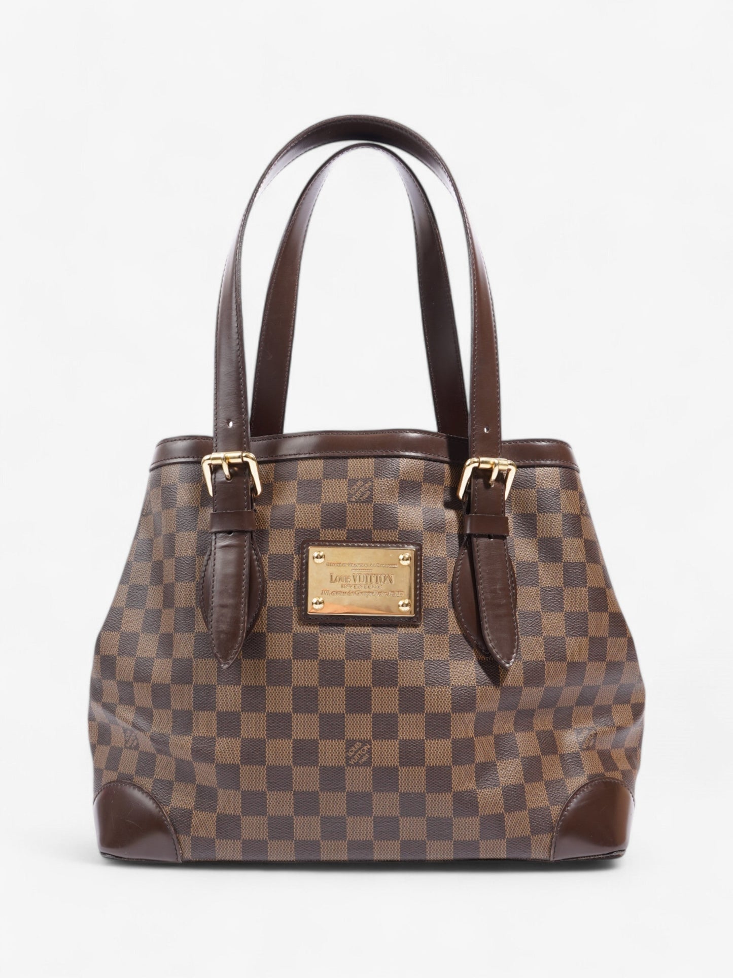 Louis Vuitton Hampstead Ebene GM Damier Canvas Handbag