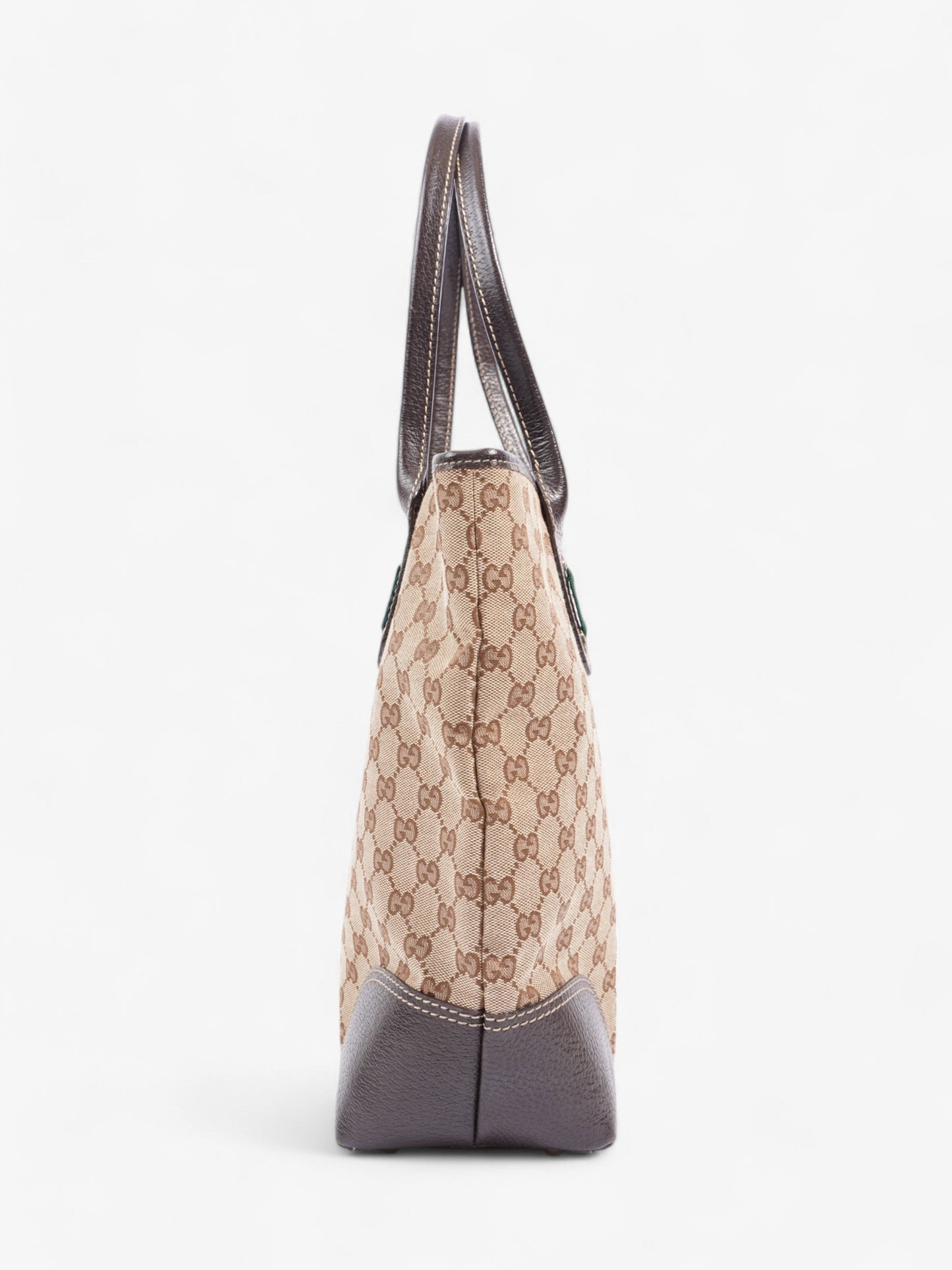 Gucci Princy Tote Canvas Brown Tote Bag