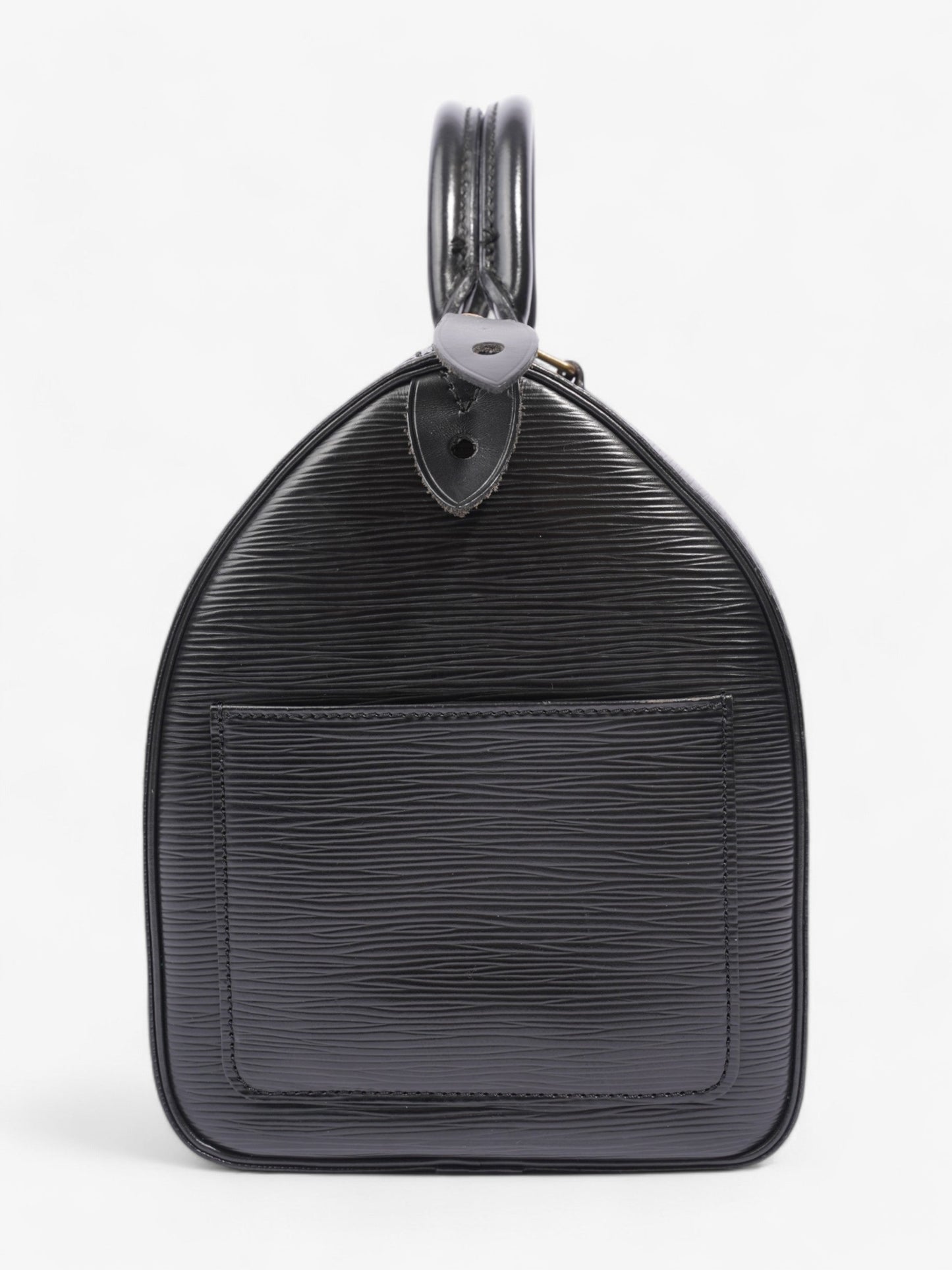Louis Vuitton Speedy 30 Black Leather Epi Handbag