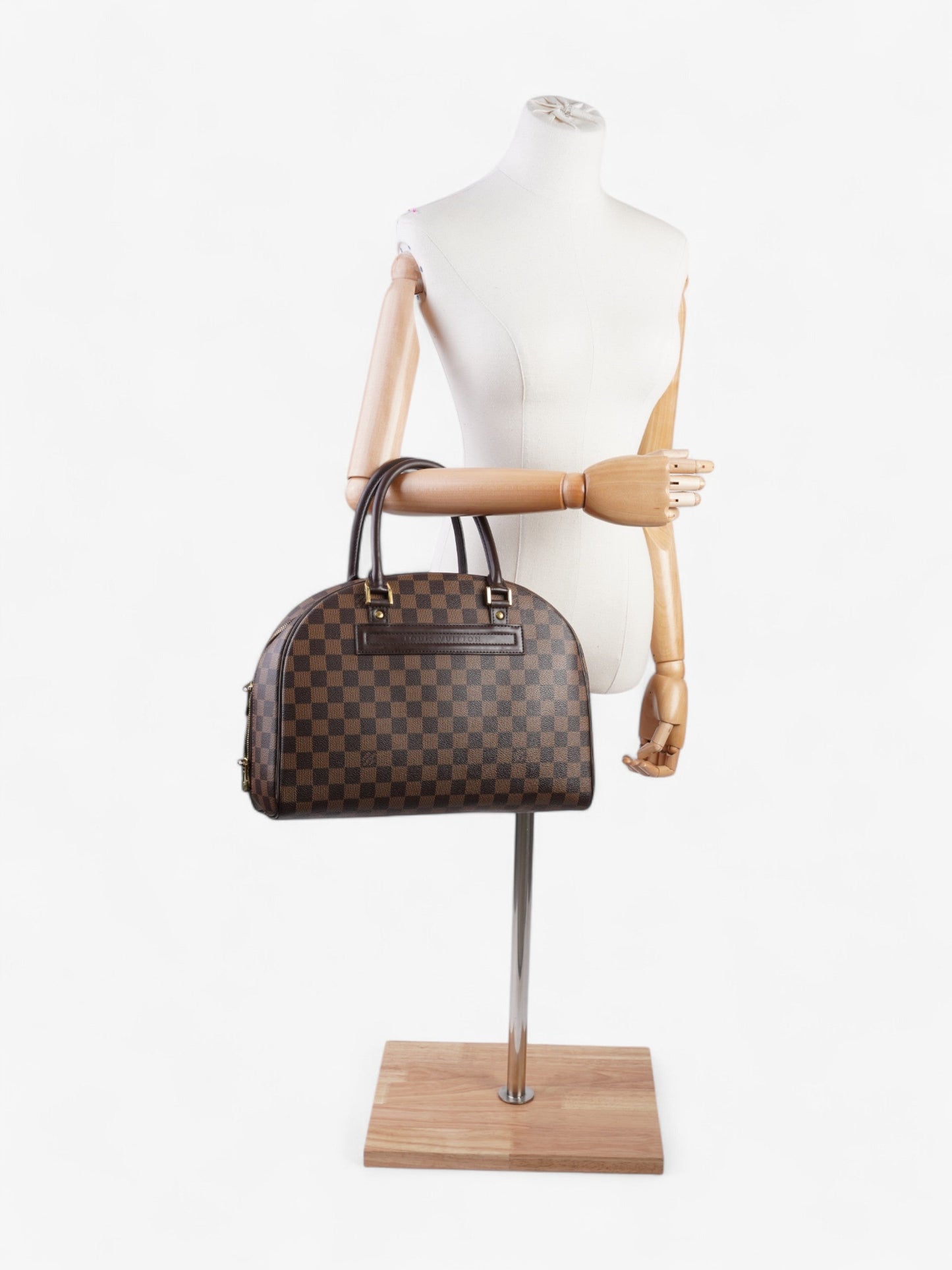 Louis Vuitton Nolita Ebene Coated Damier Canvas Coated Canvas Apparel