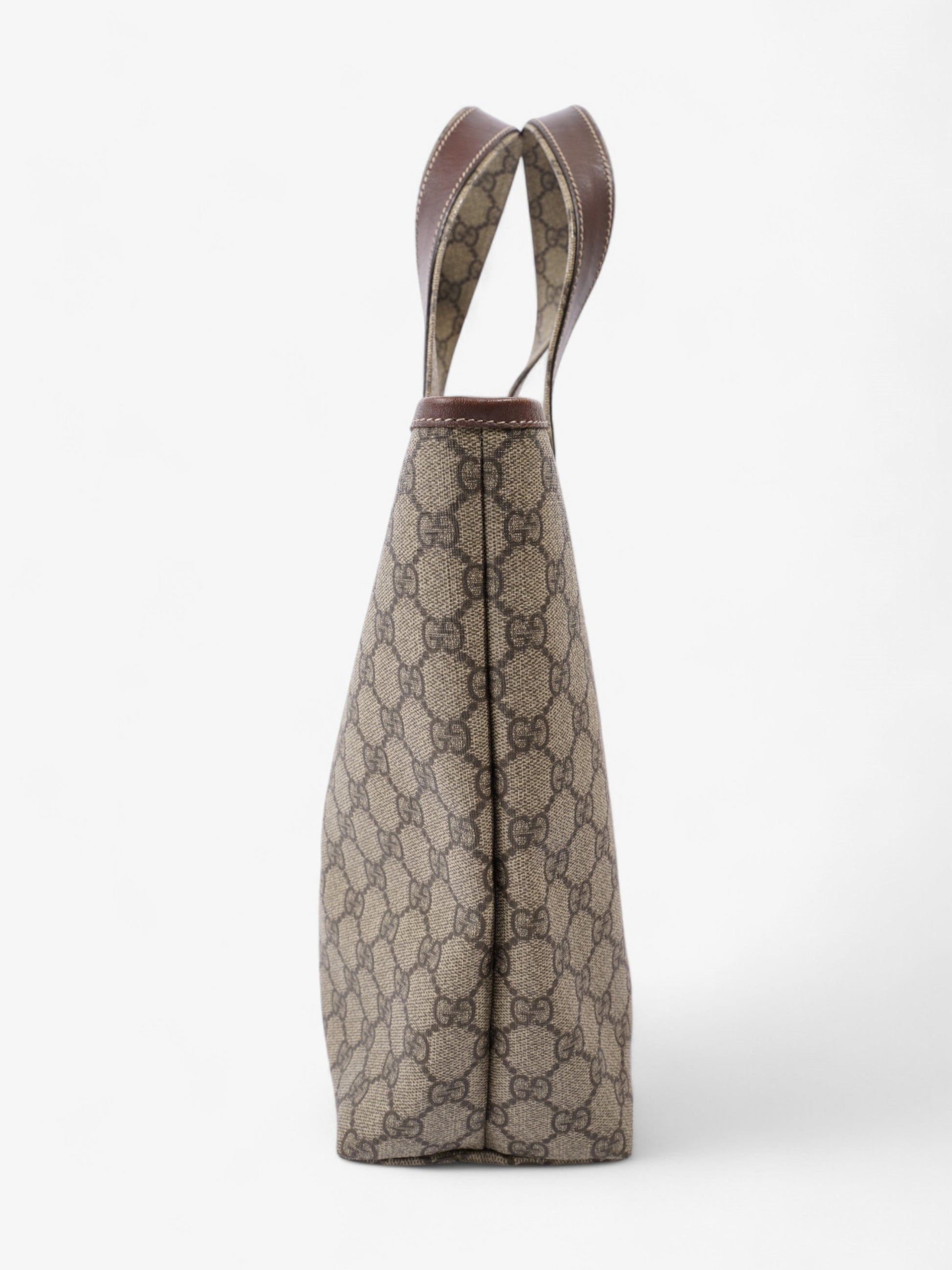 Gucci Tote Bag Supreme Coated Canvas Brown Shoulder Bag