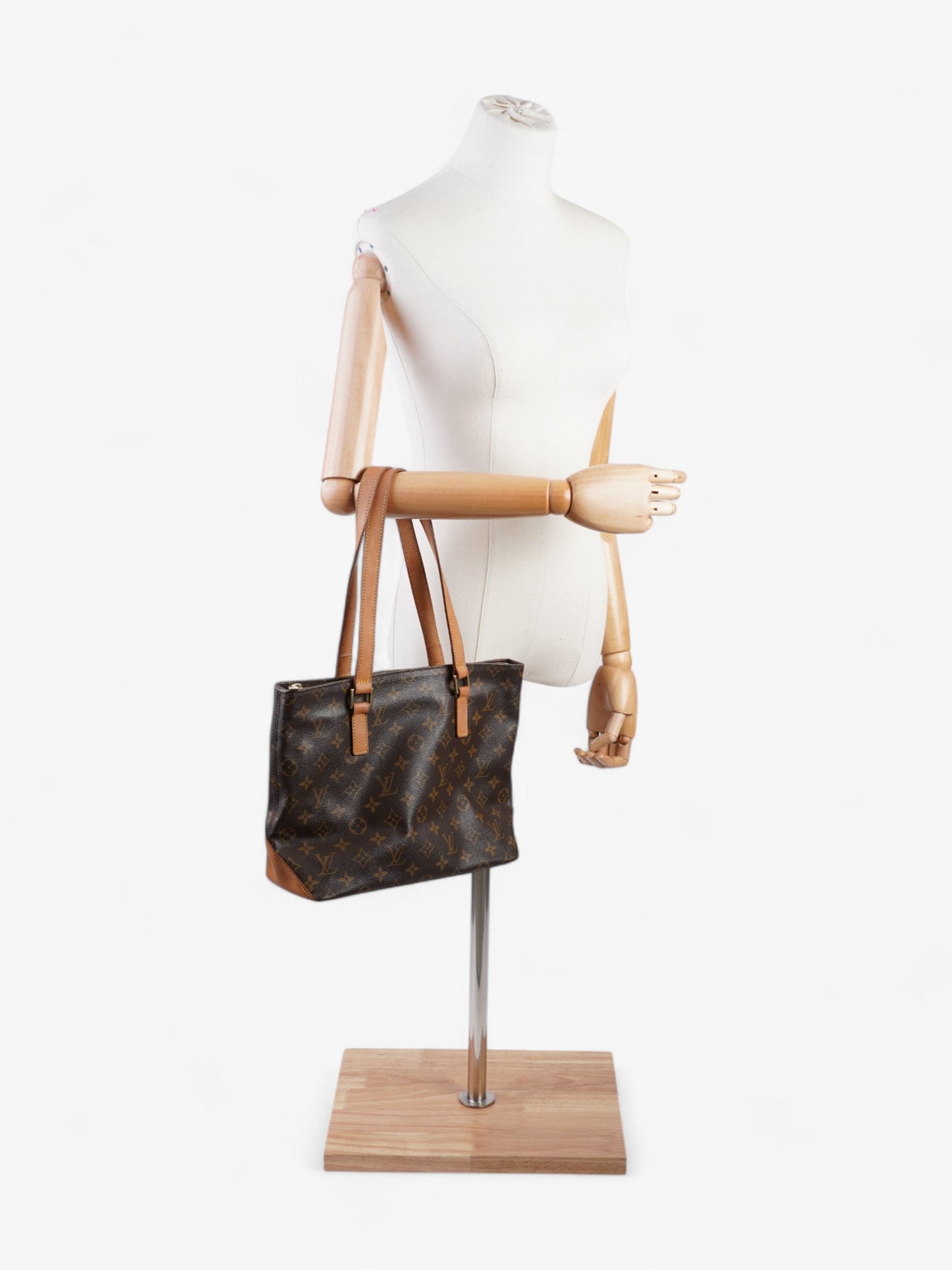 Louis Vuitton Cabas Piano Coated Monogram Canvas Coated Canvas Apparel