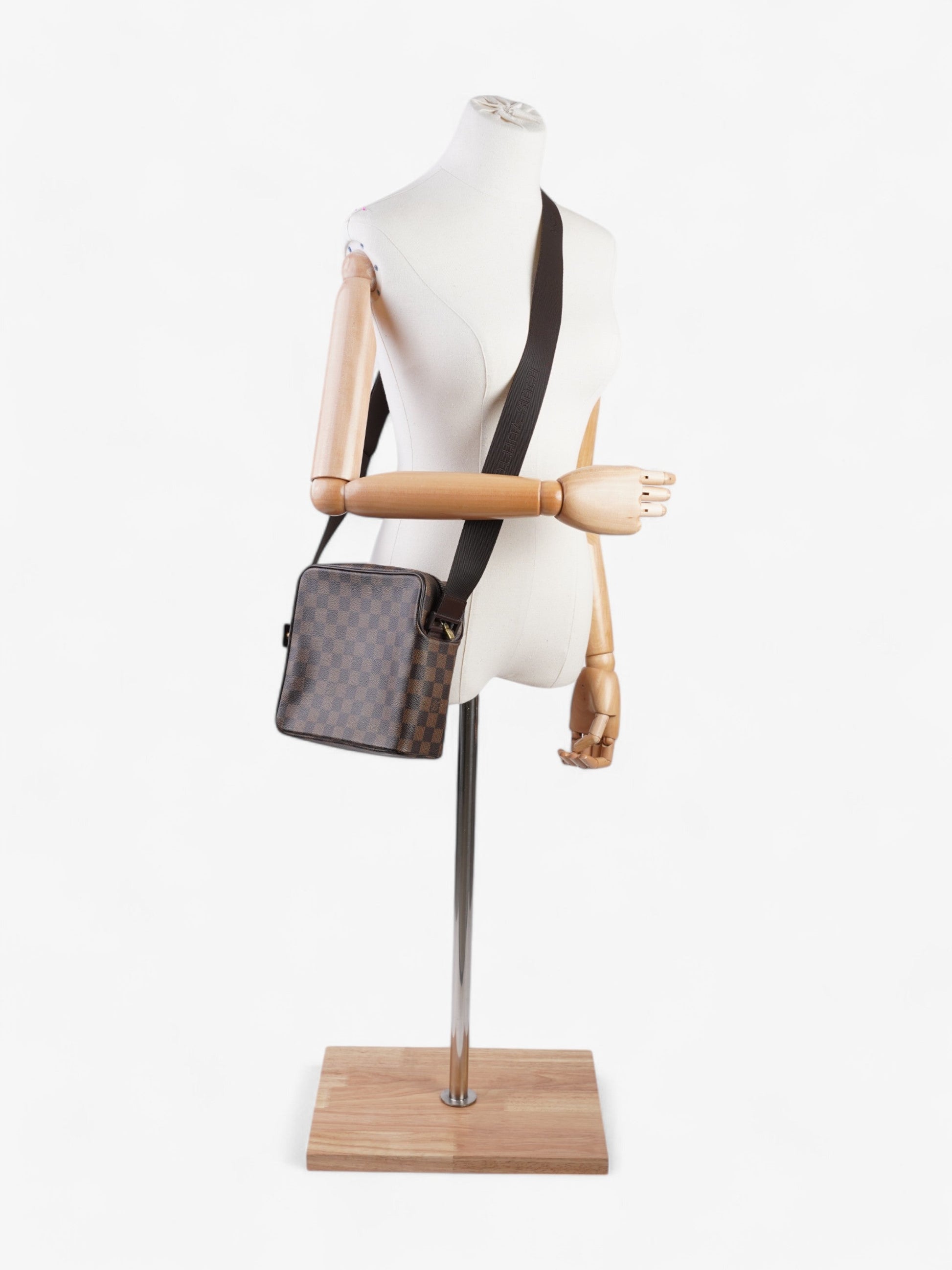 Louis Vuitton Olav Ebene Coated Damier Canvas Coated Canvas Apparel