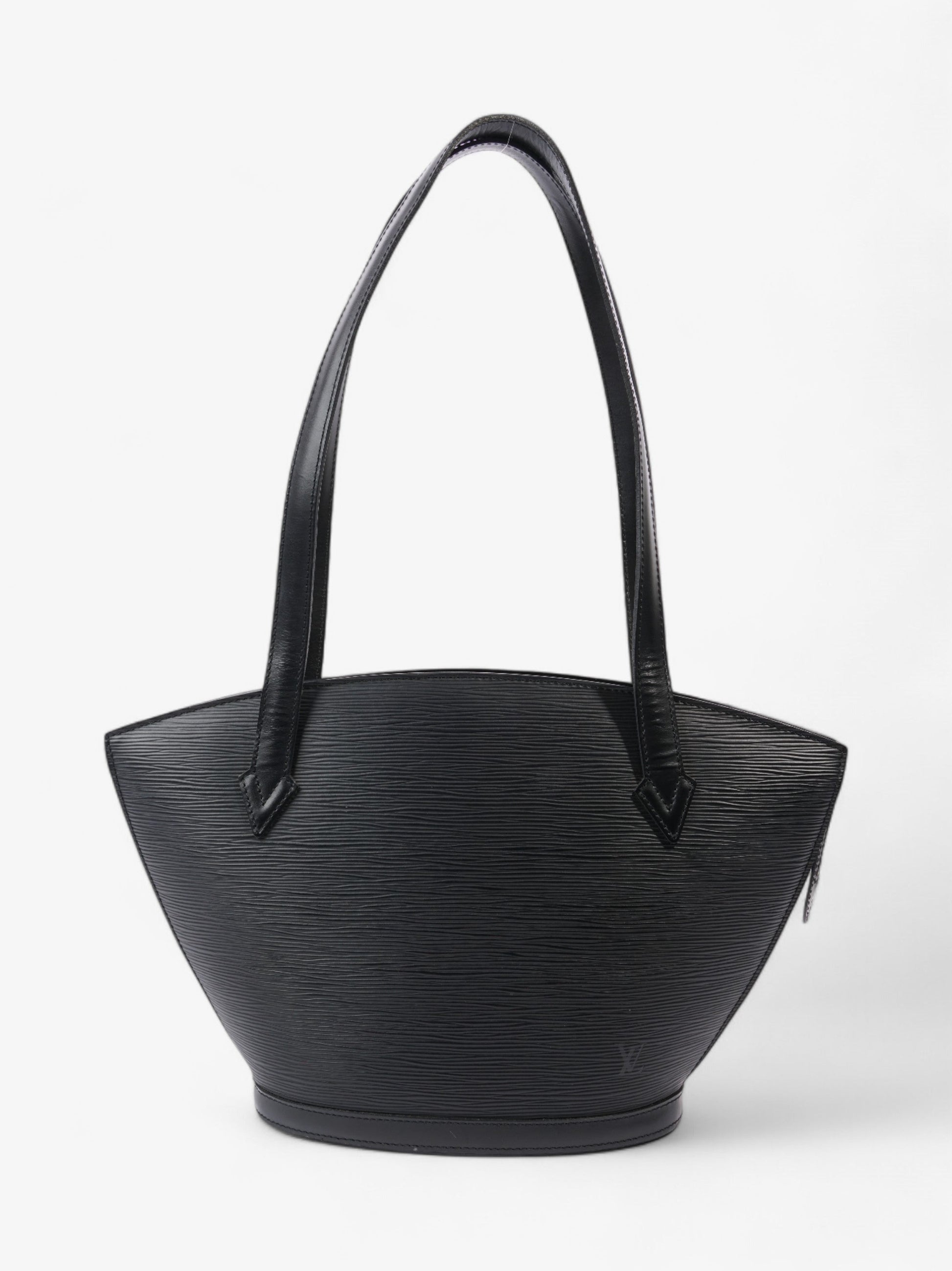 Louis Vuitton Saint Jacques Black PM Leather Epi Handbag Leather Pm
