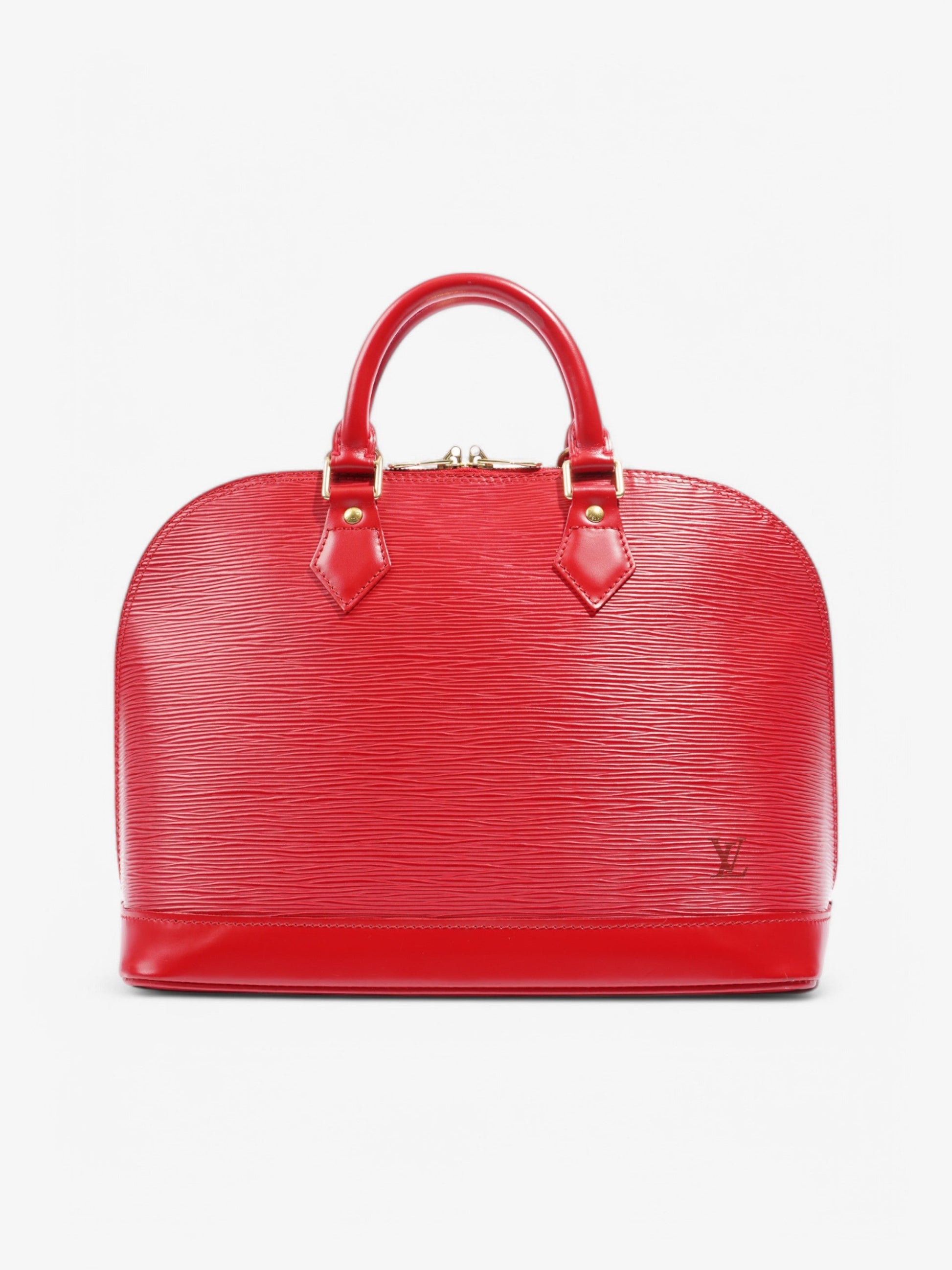 Louis Vuitton Alma PM Epi Leather Red Handbag Pm 4