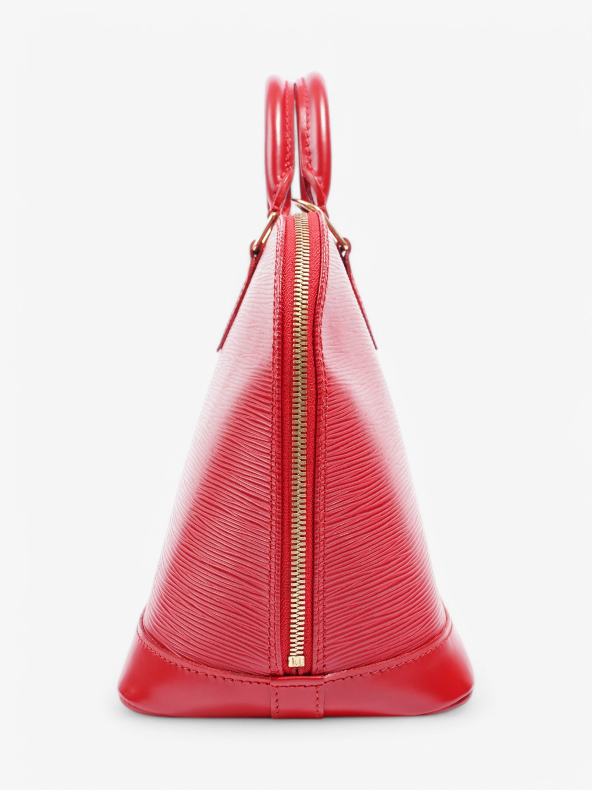 Louis Vuitton Alma PM Epi Leather Red Handbag Pm 4