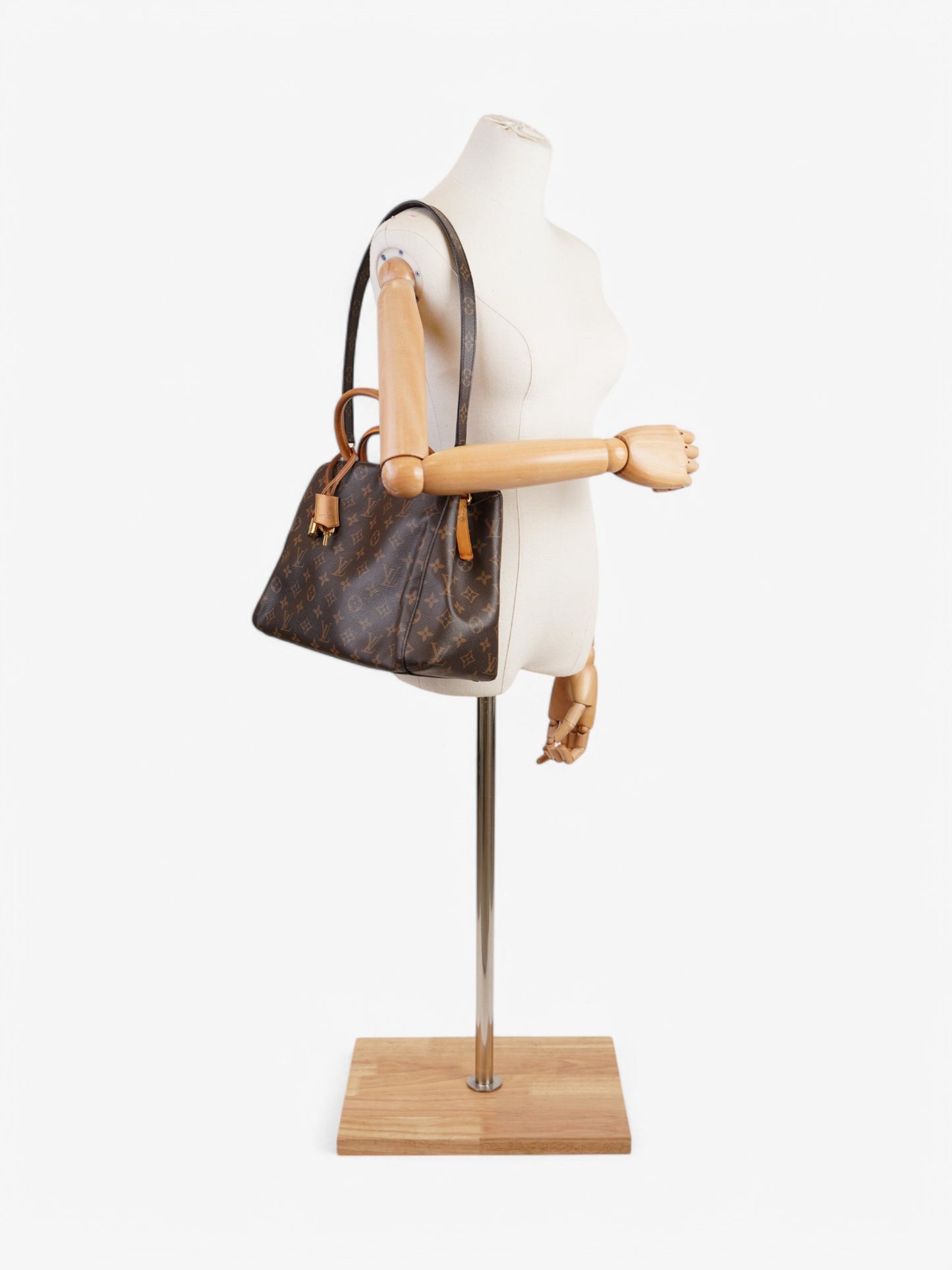 Louis Vuitton Montaigne Coated MM Monogram Canvas Coated Canvas Apparel