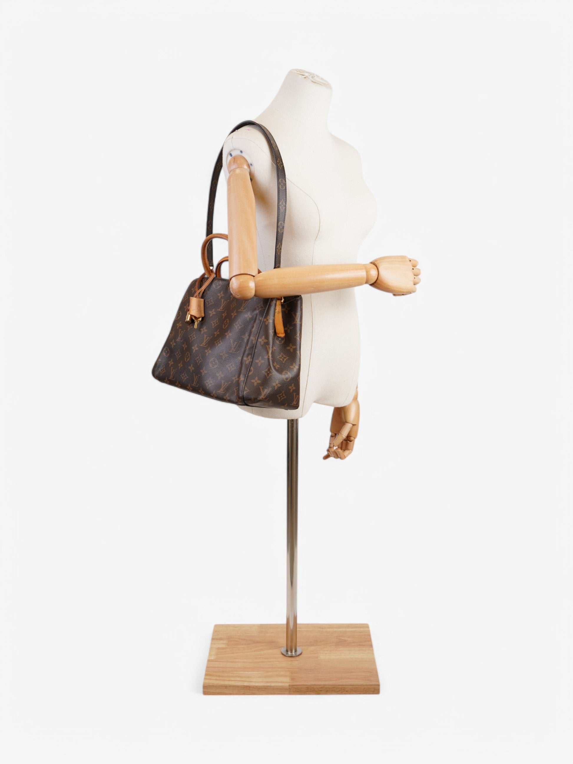 Louis Vuitton Montaigne Coated MM Monogram Canvas Coated Canvas Apparel