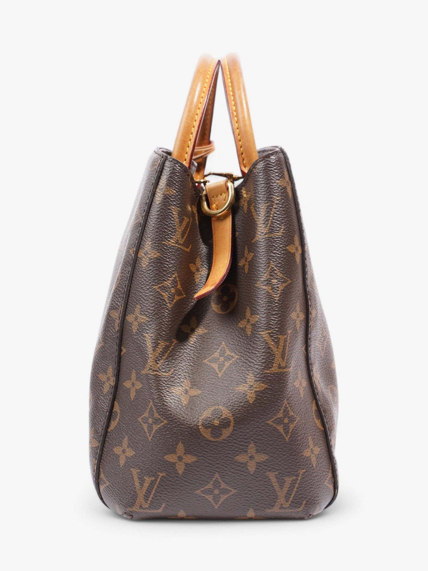 Louis Vuitton Montaigne Coated MM Monogram Canvas Coated Canvas Apparel