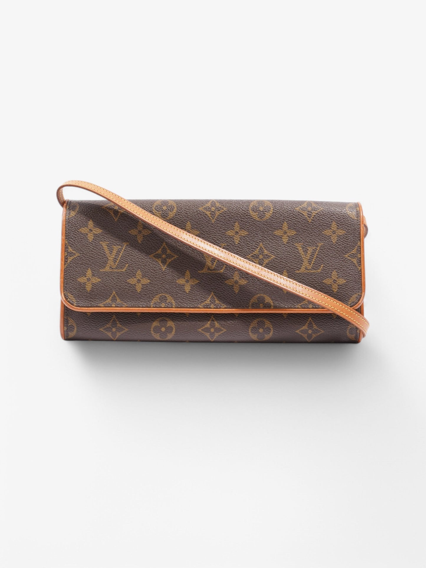 Louis Vuitton Twin Pochette Coated Monogram GM Canvas Coated Canvas Apparel Gm 18