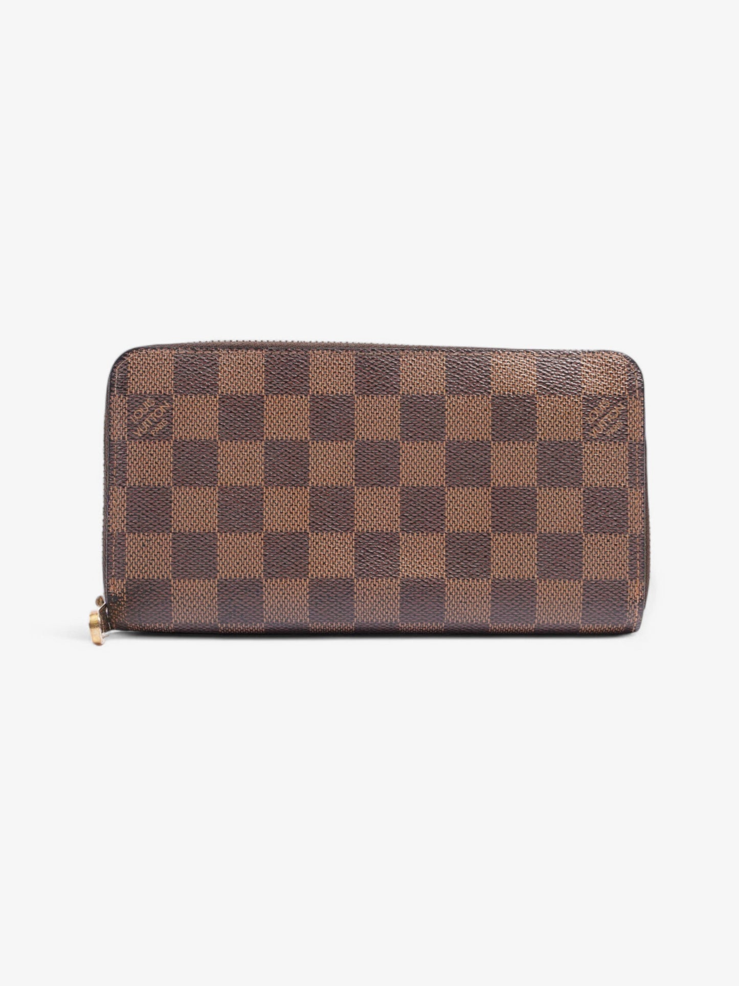 Louis Vuitton Zippy Ebene Coated Damier Canvas Coated Canvas Wallet Case Canvas 11