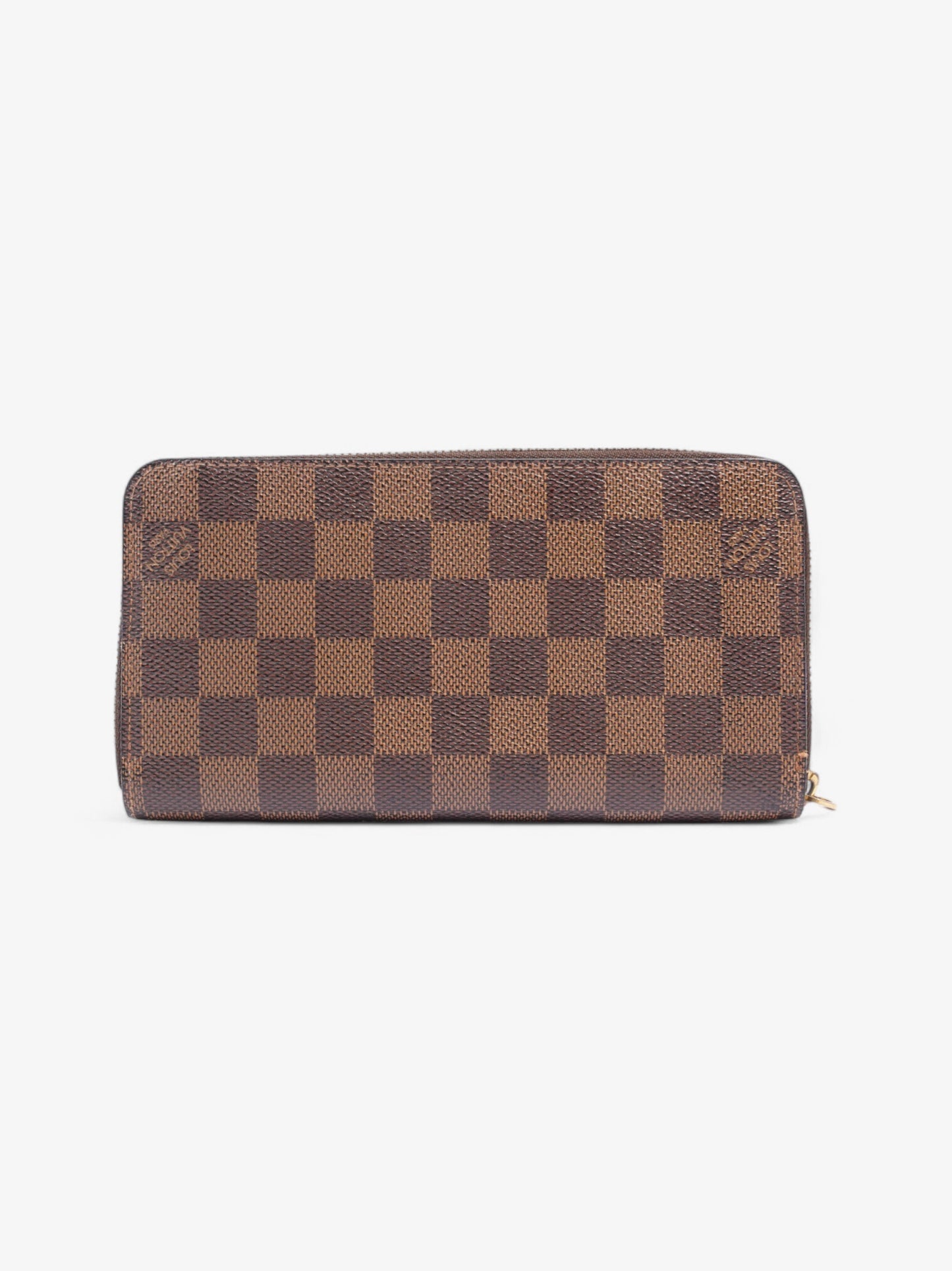 Louis Vuitton Zippy Ebene Coated Damier Canvas Coated Canvas Wallet Case Canvas 11