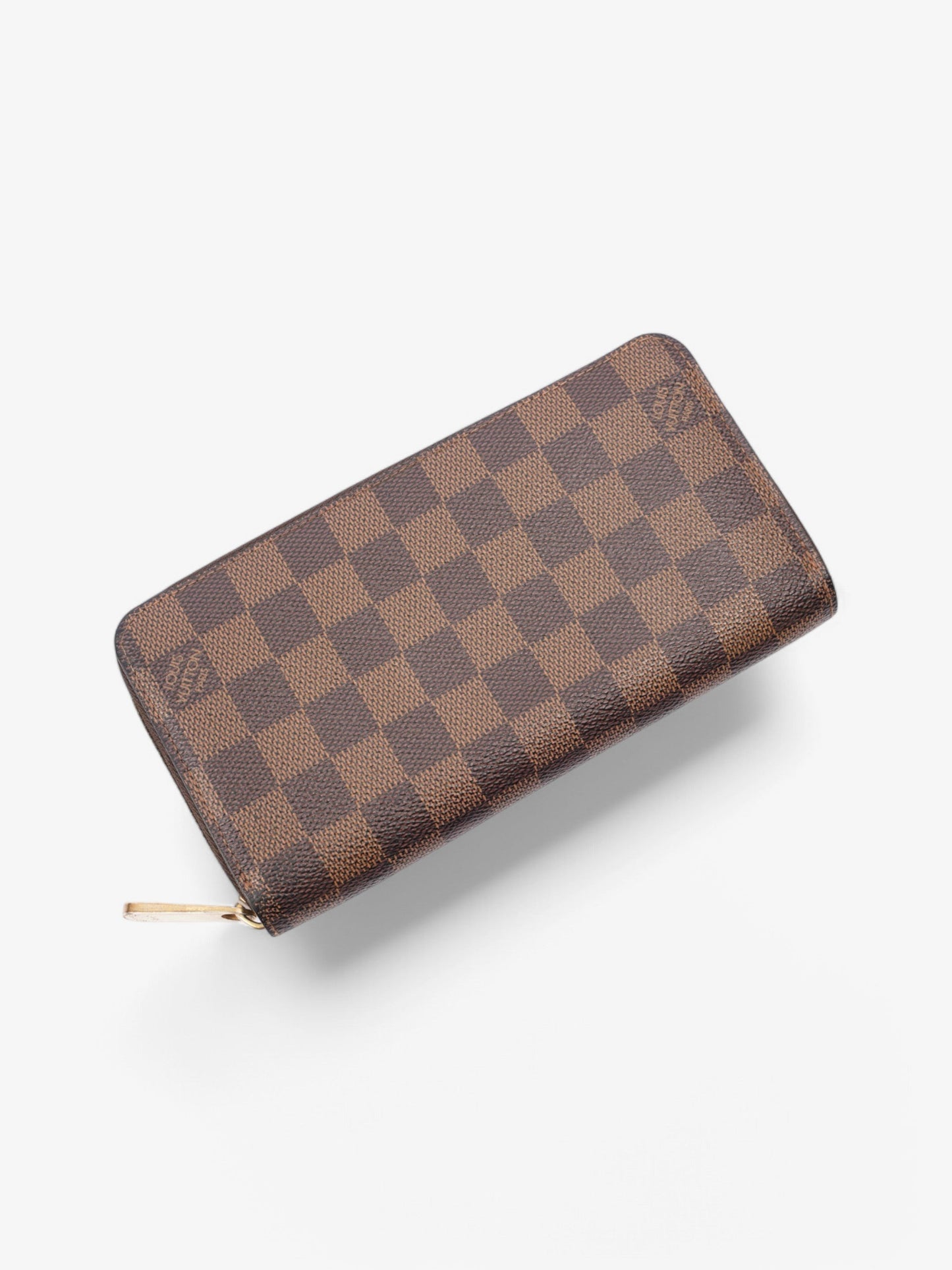 Louis Vuitton Zippy Ebene Coated Damier Canvas Coated Canvas Wallet Case Canvas 11
